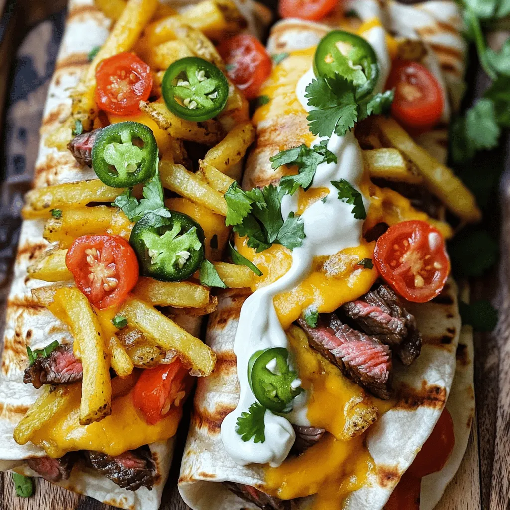 Steak & Cheese Dirty Fry Burritos Tasty and Simple Meal