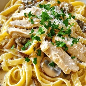 - 2 boneless, skinless chicken breasts, thinly sliced - 8 ounces fettuccine or linguine pasta - 2 cups mushrooms, sliced (button or cremini) - 3 cloves garlic, minced - 1 cup low-sodium chicken broth - 1 tablespoon balsamic vinegar - 1 teaspoon dried oregano - 1 teaspoon dried thyme - 1 tablespoon olive oil - Salt and pepper to taste - 1/2 cup heavy cream - Fresh parsley, chopped for garnish - Grated Parmesan cheese for serving When measuring ingredients, accuracy is key. Use dry measuring cups for solids and liquid measuring cups for liquids. For herbs and spices, a teaspoon or tablespoon will do. Always level off dry ingredients for the best results. If you need to swap ingredients, don't worry. You can use turkey breast instead of chicken. For pasta, choose whole wheat or gluten-free options. If you want a dairy-free meal, use coconut cream in place of heavy cream. For a vegan option, try mushrooms and vegetable broth in place of chicken. You can find the full recipe for Cozy Chicken Marsala Pasta, which includes all the steps to make this dish, in the provided link. To start, bring a big pot of salty water to a boil. Add the pasta and cook it just until it feels firm, or al dente. This means it should have a little bite. After cooking, drain the pasta and save about 1/2 cup of that starchy water. This water will help your sauce stick later. Next, take your chicken breasts. Season them with salt and pepper generously. Heat olive oil in a large skillet over medium heat. Place the chicken in the skillet and cook it for about 5 to 7 minutes. You want it brown and cooked through. To check if it’s done, cut into the thickest part. The chicken should be white, not pink. Once ready, take out the chicken and set it on a plate. Now, let’s focus on the mushrooms. Using the same skillet is key. It holds all the flavors from the chicken. Choose button or cremini mushrooms for great taste. Add the sliced mushrooms and sauté them for about 4 to 5 minutes. You want them to be golden brown and tender. Then, add minced garlic and cook for one more minute. The smell will make your kitchen feel cozy! For the sauce, pour in the chicken broth and balsamic vinegar. Use a wooden spoon to scrape any tasty bits stuck to the bottom. These bits add flavor! Sprinkle in oregano and thyme, then let the mix simmer for about 3 to 4 minutes. This reduces the sauce and makes it rich. Reduce the heat to low. Stir in the heavy cream until the sauce is smooth. Return the cooked chicken to the skillet, then add the drained pasta. Toss everything together. If the sauce seems thick, splash in some of that reserved pasta water. This will help loosen it up. Taste and adjust the salt and pepper as needed. When ready to serve, plate your cozy chicken marsala pasta into bowls. Garnish each bowl with fresh chopped parsley and a sprinkle of grated Parmesan cheese. For an extra touch, add a few sautéed mushrooms on top. This makes your dish look and taste amazing! Enjoy your meal, and for the full recipe, check out the Cozy Chicken Marsala Pasta recipe! - Timing everything correctly: Start boiling your water before you cook the chicken. This way, the pasta is ready when the sauce is done. Cooking pasta takes about 8-10 minutes. Keep an eye on it! - How to prevent sticky pasta: Add a bit of olive oil to the water once it boils. Stir the pasta often while cooking. Remember to drain it while it's still al dente. This keeps it from sticking together. - Adding herbs and spices: Fresh herbs can lift your dish. Add parsley or basil right before serving. Dried herbs like oregano and thyme add depth during cooking. They blend well with the chicken and mushrooms. - Options for more umami: Consider adding soy sauce or Worcestershire sauce to the mix. A splash of balsamic vinegar boosts flavor without overpowering. Both options make your sauce richer. - Balancing creaminess with acidity: Cream adds richness, but you need acidity too. The balsamic vinegar helps cut through the creaminess. This balance keeps your dish light and flavorful. - Importance of rest time for flavors: Let your pasta sit for a few minutes after mixing. This allows the flavors to meld together nicely. It also helps the sauce cling better to the pasta for a perfect bite. For the full recipe, check out Cozy Chicken Marsala Pasta. {{image_4}} You can make this dish work for different diets. For a vegetarian option, swap the chicken for tofu or your favorite veggies. Zucchini and bell peppers are great choices. Just cook them until they are tender. This keeps the dish hearty and satisfying without meat. If you need gluten-free pasta, many brands offer great options made from rice or chickpeas. You can use these in place of regular pasta. They take about the same time to cook, so it’s easy to adapt. The sauce can change to suit your taste. While Marsala wine gives a rich flavor, you can try white wine for a lighter touch. It adds a different, fresh taste to the sauce. Cheese can also make a big difference. Try adding a bit of cream cheese or goat cheese for a creamy twist. Just stir it in at the end for a unique flavor boost. Adding more veggies can enhance the dish. Spinach or peas mix well with the chicken and pasta. Toss them in just before serving for a pop of color and nutrition. You can also add nuts for some crunch. Toasted pine nuts or walnuts can give your pasta a nice texture. Sprinkle them on top just before serving for a delightful surprise. For the full recipe, check out Cozy Chicken Marsala Pasta. To store your cozy chicken marsala pasta, use airtight containers. Glass containers work well for long-term use. You can also use plastic food storage containers. This dish lasts for about three to four days in the fridge. Always cool the pasta before sealing it for storage. When reheating, avoid the microwave if possible. Instead, use a skillet over low heat. Add a splash of chicken broth or water to keep the dish moist. Stir often to heat evenly. If the sauce thickens, add more broth to revive it. This will help keep the flavors rich and creamy. To freeze, let the pasta cool completely. Portion it into freezer-safe bags or containers. Squeeze out excess air to prevent freezer burn. It can last for up to three months in the freezer. When ready to eat, thaw it in the fridge overnight. Reheat gently, adding a bit of broth to restore the sauce's consistency. Chicken Marsala is a classic Italian dish. It features chicken cooked with mushrooms in a rich Marsala wine sauce. This dish first appeared in Sicily, where Marsala wine is made. Its deep flavors come from the wine and sautéed mushrooms. The sauce is savory, with a slight sweetness that pairs well with chicken. It’s often served over pasta, making it a cozy meal. Yes, you can make parts of this recipe ahead of time. Cook the chicken and sauce in advance. Store them separately in the fridge for up to two days. When ready to serve, cook the pasta and heat the chicken with the sauce. This saves time on busy nights while still delivering a home-cooked meal. Chicken Marsala Pasta pairs well with simple side dishes. Consider garlic bread or a fresh salad. A Caesar salad adds nice crunch and flavor. If you enjoy wine, serve a glass of Chardonnay or Pinot Noir. These wines enhance the dish's flavors and create a lovely dining experience. To lighten Chicken Marsala Pasta, use less cream or substitute with Greek yogurt. Choose whole wheat pasta for added fiber. You can also reduce the amount of oil used for cooking. Adding more vegetables, like spinach or zucchini, boosts nutrients without extra calories. These tips keep the dish delicious while making it healthier. You can find the full recipe for Cozy Chicken Marsala Pasta [here](insert-link-here). This recipe provides step-by-step instructions and tips to create this delightful dish at home. Enjoy cooking! In this article, we explored the key ingredients for a tasty Chicken Marsala Pasta. You learned how to prepare the chicken, cook the pasta, and make a rich sauce. We also discussed tips for enhancing flavor and texture. Remember, experimenting with variations can make this dish exciting. Whether you choose a vegetarian option or tweak the sauce, the possibilities are endless. Enjoy your cooking adventure and share your delicious creations!