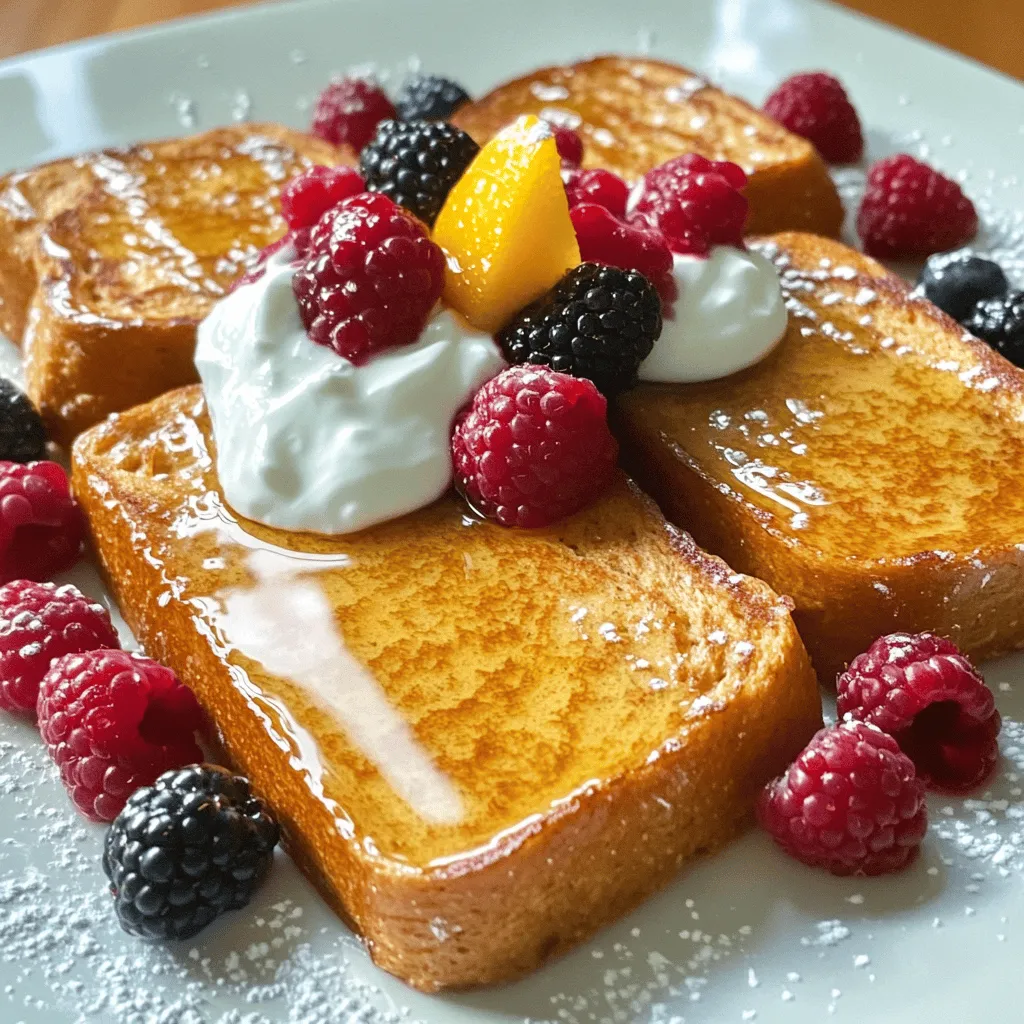 Protein French Toast Tasty and Nutritious Recipe