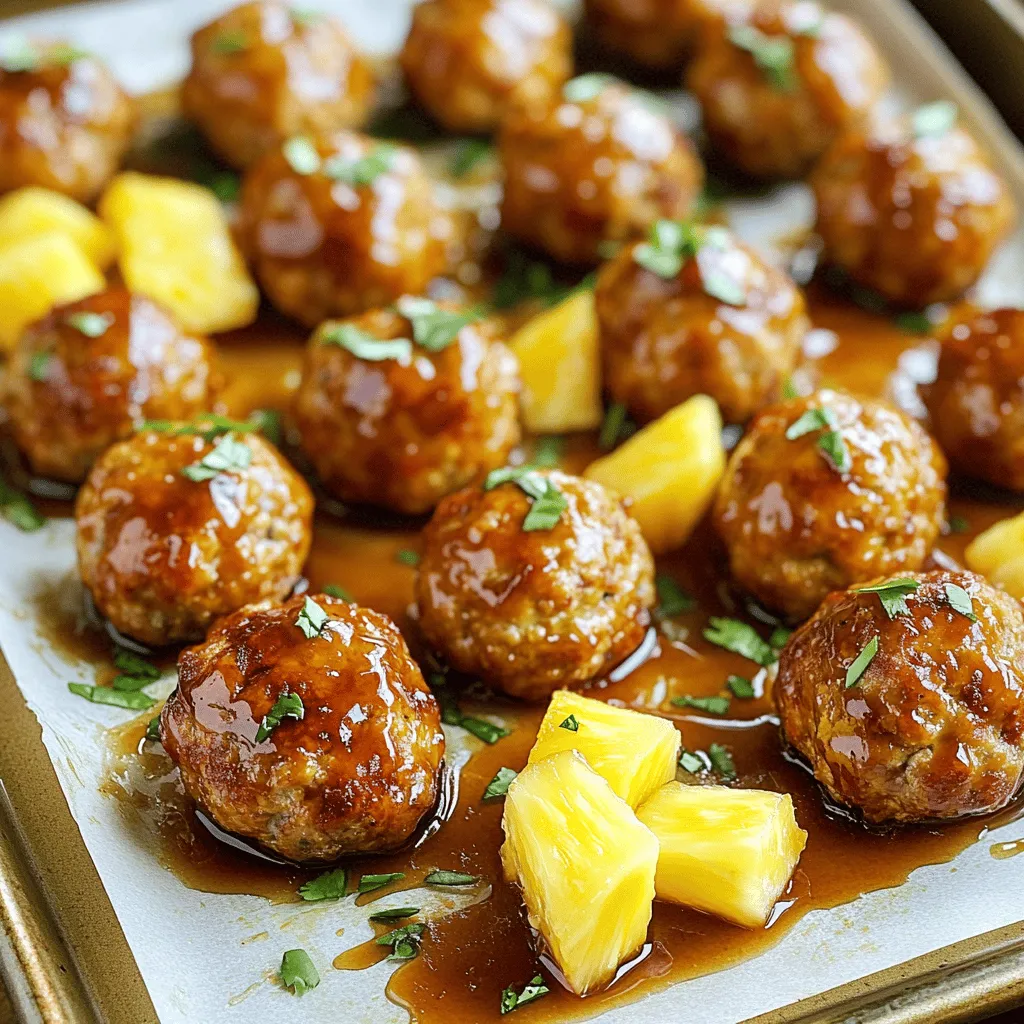 3 Ingredient Hawaiian Meatballs Flavorful and Easy Dish