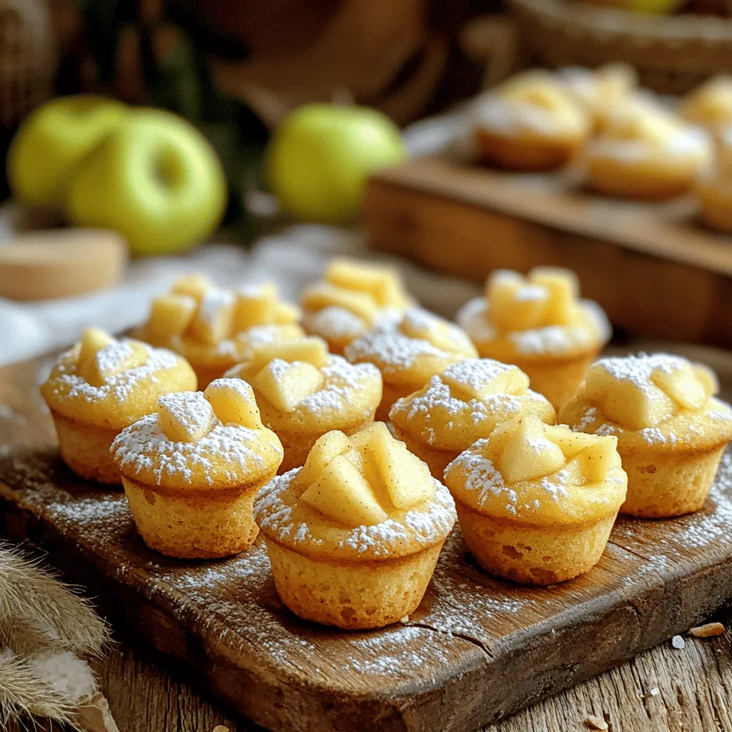 - 2 cups all-purpose flour - 1/2 cup granulated sugar - 1/2 teaspoon baking powder - 1/4 teaspoon baking soda - 1/4 teaspoon salt - 1 teaspoon ground cinnamon - 1/2 cup unsalted butter - 1 large egg - 1/2 cup pure maple syrup - 1 cup finely chopped Granny Smith apples - 1/4 cup powdered sugar - Flakes of sea salt When making salted apple maple munchkins, using fresh ingredients is key. You want the best flavor from each item. For all-purpose flour, try using whole wheat flour. It adds a nutty taste. If you need sugar alternatives, consider coconut sugar or honey. They work well and taste great. For a dairy-free option, use coconut oil or vegan butter instead of unsalted butter. - Mini muffin pan - Mixing bowls - Hand mixer or spatula - Measuring cups and spoons Having the right tools makes cooking easier. A mini muffin pan is essential for these munchkins. A good hand mixer saves time when blending. Using proper measuring tools helps keep the recipe just right. Using these ingredients and tools, you can create delightful munchkins. They are perfect for any gathering or a cozy night in. For the full recipe, check out the recipe section above. - Preheat the oven to 350°F (175°C). - Grease or line the muffin pan. Start by getting your oven hot. This helps the munchkins bake evenly. Next, prepare your muffin pan. You can grease it with butter or use muffin liners. This makes it easy to remove the munchkins later. - Combine dry and wet ingredients separately. - Gradually mix the dry into the wet ingredients. In a medium bowl, mix the dry ingredients. This includes flour, sugar, baking powder, baking soda, salt, and cinnamon. Whisk them well until no lumps are left. In a larger bowl, beat the softened butter until smooth. Then add the egg and maple syrup. Mix until it's creamy. Now, slowly add the dry mix to the wet mix. Stir gently so you do not overmix. This step is key to keeping your munchkins light and fluffy. - Fill muffin cups with batter. - Baking time and doneness check. Use a spoon or small scoop to fill each muffin cup about three-quarters full. This gives the munchkins room to rise. Place the pan in the oven and bake for 12 to 15 minutes. You know they're done when the tops are golden brown. Insert a toothpick into the center; it should come out clean. Once baked, let them cool in the pan for about 5 minutes. Then transfer them to a wire rack to cool completely. Don't forget to lightly dust the tops with powdered sugar and sprinkle some sea salt for that perfect finish. - To keep munchkins light, avoid overmixing the batter. Mix just until combined. - Always check your oven's temperature with a thermometer. This ensures even baking. - For a beautiful display, arrange munchkins on a colorful platter. - Serve with warm maple syrup or a scoop of vanilla ice cream. - To balance sweetness, add a pinch of salt to the batter. - Consider adding nutmeg or ginger for extra spice. Top with chopped nuts or coconut for a fun twist. These tips will help you make the most of your salted apple maple munchkins. Enjoy the process! {{image_4}} You can change the taste of your salted apple maple munchkins by adding seasonal flavors. Try mixing in pumpkin or cranberry for a festive twist. These additions bring warmth and tartness, perfect for autumn. You can also experiment with different types of apples. Granny Smith apples are tart and crisp, but you could also use sweet Fuji or Honeycrisp apples. Each type of apple adds its unique flavor and texture. If you need gluten-free options, substitute all-purpose flour with a gluten-free blend. Just ensure the blend has xanthan gum to help with texture. For vegan adaptations, replace the egg with a flaxseed meal mixture or unsweetened applesauce. Use vegan butter instead of regular butter. These swaps allow everyone to enjoy the munchkins without missing out on taste. Mixing flavors can take your munchkins to the next level. Try adding chocolate chips or nuts like walnuts or pecans for extra crunch. You can also explore using different syrups. Maple syrup is great, but agave syrup or honey can add a different sweetness. Experiment with glazes too, like a simple icing or a drizzle of chocolate. These combinations open up new flavor paths to explore in your baking journey. To keep your salted apple maple munchkins fresh, use an airtight container. This step helps to lock in moisture and flavor. You can store the munchkins at room temperature for up to three days. If you live in a warm area, refrigeration may be better. However, munchkins can become a bit dry in the fridge. Freezing these munchkins is easy. First, let them cool completely. Then, place them in a single layer on a baking sheet. Freeze for about an hour. After that, transfer them to a freezer-safe bag. Remove as much air as possible to prevent freezer burn. When you want to enjoy them, thaw in the fridge overnight. Reheat in the oven at 350°F for about 5-7 minutes. This keeps them warm and soft. Salted apple maple munchkins stay fresh for about three days at room temperature. If stored in the fridge, they last about a week. Look out for signs of spoilage. If they smell off or have visible mold, it’s best to toss them. Always check before enjoying your tasty treat. For the full recipe, check out the delicious steps to make these munchkins. To check if the munchkins are done, use the toothpick test. Insert a toothpick into the center of a munchkin. If it comes out clean, they are ready. If it has batter on it, bake a few more minutes. The tops should also look golden brown. This simple test helps ensure your munchkins are cooked just right. Yes, you can substitute the apples! If you want a different flavor, try using pears or peaches. For a twist, you can use grated carrots or zucchini. These options add a nice moisture and vary the taste. Just make sure to chop or grate them finely so they blend into the batter well. If you don’t have maple syrup, you have options! Honey is a great choice for sweetness. You can also use agave nectar or brown sugar mixed with water. Each of these will give a different flavor but still sweeten your munchkins. Just remember to adjust the amount based on what you choose! For the full recipe, refer back to our earlier sections. You learned about delicious munchkin recipes and key ingredients. We covered ingredient swaps for various diets. I shared tips for mixing, baking, and serving. Different variations added fun twists to the original recipe. Finally, we looked at storage tips to keep treats fresh. With this knowledge, you can bake tasty munchkins that suit your taste. Enjoy experimenting and sharing with family and friends!