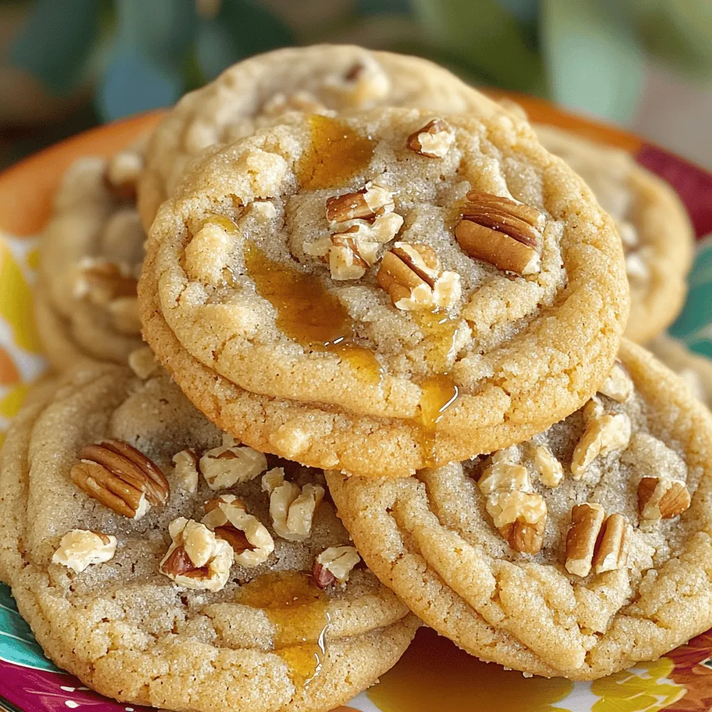 Baking these chewy maple brown sugar cookies starts with gathering the right ingredients. Each element plays a key role in the flavor and texture. Here’s what you need: - 2 ¼ cups all-purpose flour - 1 teaspoon baking soda - ½ teaspoon salt - ¾ cup unsalted butter, softened - 1 cup brown sugar - ½ cup granulated sugar - 1 large egg - 2 tablespoons pure maple syrup - 1 teaspoon vanilla extract - ½ teaspoon ground cinnamon - 1 cup chopped pecans or walnuts (optional) Using high-quality maple syrup is crucial. It adds a rich flavor that sets these cookies apart. The brown sugar gives them a nice chewiness. If you like nuts, chopped pecans or walnuts add a delightful crunch. Make sure your butter is soft. It helps create a better texture. Room temperature ingredients mix better, leading to a smoother dough. Once you have everything, you are ready to create these delicious cookies. For the full recipe, refer back to the beginning. Enjoy the process of baking! 1. Preheat your oven to 350°F (175°C). This step ensures even baking. 2. Line a large baking sheet with parchment paper. This keeps cookies from sticking. 3. In a medium bowl, whisk together the flour, baking soda, salt, and ground cinnamon. Make sure it is well mixed and set aside. 1. In a large bowl, cream the softened butter, brown sugar, and granulated sugar. Use an electric mixer on medium speed for about 2-3 minutes until light and fluffy. 2. Crack the egg into the bowl. Add the maple syrup and vanilla. Mix until smooth and combined. 3. Gradually add the dry ingredient mix to the wet mixture. Stir gently until just combined. Avoid overmixing to keep cookies chewy. 4. If you want, fold in the chopped pecans or walnuts for extra crunch. 1. Use a cookie scoop or tablespoon to drop rounded dough onto the prepared baking sheet. Leave about 2 inches between each cookie. 2. Place the baking sheet in the oven and bake for 10-12 minutes. The edges should be lightly golden while the centers stay soft. 3. When done, remove cookies from the oven. Let them cool on the baking sheet for about 5 minutes. Then, transfer them to a wire rack to cool completely. Enjoy making these chewy maple brown sugar cookies with my full recipe! To make chewy maple brown sugar cookies, focus on these key points: - Ensuring perfect texture: Use room temperature butter. This helps create a fluffy dough. Mix until just combined to keep cookies chewy. - Managing oven temperature: Preheat your oven to 350°F (175°C). An accurate oven temperature is key. Use an oven thermometer if needed. - Avoiding overmixing: When adding dry ingredients, stir gently. Overmixing can lead to tough cookies. Stop mixing as soon as no flour remains visible. Present your cookies beautifully to impress your family and friends: - Creative serving ideas: Stack cookies on a colorful plate. Use a tiered dessert stand for a fun display. - Adding a maple syrup drizzle: Drizzle warm maple syrup on top. This adds a sweet touch and enhances the flavor. - Using themed dishware: Serve cookies on seasonal or festive plates. A fun plate can make your cookies even more inviting. For the full recipe, visit the [Full Recipe] section. {{image_4}} You can make chewy maple brown sugar cookies even more fun! Here are some great ideas: - Adding chocolate chips: Fold in 1 cup of semi-sweet chocolate chips for a rich taste. The sweet chocolate pairs nicely with the maple flavor. - Different types of nuts: Instead of pecans or walnuts, try almonds or hazelnuts. Each nut brings its own crunch and flavor twist. - Incorporating oats: Mix in 1 cup of rolled oats for a chewier texture. Oats add heartiness and a nice bite to your cookies. You can also adjust the recipe to fit different diets. Here are some options: - Gluten-free substitutes: Use a gluten-free flour blend in place of all-purpose flour. This keeps the cookies soft and chewy. - Vegan options: Swap the egg for 1/4 cup of applesauce. Use vegan butter and maple syrup to keep the flavor strong. - Adjusting sweetness levels: If you prefer less sweetness, cut down the granulated sugar. You can also use less maple syrup for a milder taste. Experimenting with these variations can lead to delightful surprises in your chewy maple brown sugar cookies. For the full recipe, check out the earlier sections! Storing your Chewy Maple Brown Sugar Cookies is easy. For short-term storage, keep them at room temperature. Place the cookies in a single layer on a plate or in a container. Make sure to cover them with a clean kitchen towel or plastic wrap. This helps keep them soft and fresh for about a week. For long-term storage, freezing is best. Let the cookies cool completely first. Then, place them in a freezer-safe bag or container. You can stack them, but use parchment paper between layers to avoid sticking. They will stay fresh for up to three months in the freezer. Just thaw them at room temperature when you're ready to enjoy! Using airtight containers is key to keeping your cookies fresh. Choose a container that fits the cookies snugly. This reduces air exposure, which can make them stale. To maintain freshness, add a slice of bread to the container. The bread will absorb excess moisture and keep the cookies soft. Remember to check the bread every few days and replace it as needed. These small steps make a big difference in your cookie experience. Enjoy your delicious treats! For the full recipe, check out the [Full Recipe]. How to make chewy cookies? To make chewy cookies, use more brown sugar than white sugar. Brown sugar adds moisture and a soft texture. Also, underbake them slightly. This keeps the centers soft. Can I substitute ingredients? Yes, you can swap ingredients. Use coconut oil for butter or maple sugar for brown sugar. Just keep in mind that flavors may change. How do I know when cookies are done baking? Cookies are done when the edges are lightly golden. The centers should look soft and puffy. They will firm up while cooling. What is the best way to store cookies? Store cookies in an airtight container at room temperature. This keeps them fresh and chewy. For longer storage, freeze them in a sealed bag. For the full recipe, visit the earlier section. Enjoy your baking! We covered a lot about making cookies in this post. You learned the right ingredients, how to mix them, and bake your treats. I shared tips for perfect texture and fun ways to serve them. You also found variations to suit your taste and dietary needs, plus storage tips for fresh cookies. With these steps, your cookies will delight everyone. Enjoy baking, and remember to have fun experimenting with flavors!