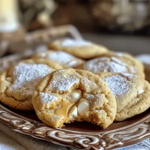 To make Harry Potter Butterbeer Cookies, you will need: - 2 ½ cups all-purpose flour - 1 teaspoon baking soda - ½ teaspoon salt - 1 cup unsalted butter, softened - 1 cup packed brown sugar - ½ cup granulated sugar - 1 tablespoon vanilla extract - 2 large eggs - 1 tablespoon butterscotch syrup (or caramel syrup) - 1 cup butterscotch chips - 1 cup white chocolate chips - A pinch of nutmeg (optional) You can add a few things to make your cookies even better: - A sprinkle of sea salt can add a nice contrast. - A dash of cinnamon or ginger gives warmth and spice. - Add chopped nuts like pecans for a crunchy texture. If you have allergies, here are some swaps: - Use gluten-free flour if you need a gluten-free option. - Replace butter with coconut oil for a dairy-free cookie. - Swap eggs with flaxseed meal and water for a vegan choice. - Use dairy-free chocolate chips to avoid dairy. These swaps allow you to enjoy the cookies without worry. The Full Recipe will guide you to a fun baking experience. First, set your oven to 350°F (175°C). This temperature is key for baking. While the oven heats, prepare two baking sheets. Line them with parchment paper. This step helps keep your cookies from sticking. In a medium bowl, mix the dry ingredients. Combine 2 ½ cups of flour, 1 teaspoon of baking soda, and ½ teaspoon of salt. If you want a warm flavor, add a pinch of nutmeg. Whisk this mix until it’s well blended. In a large bowl, cream 1 cup of softened butter. Add 1 cup of brown sugar and ½ cup of granulated sugar. Beat this mix for 3-4 minutes. It should be light and fluffy. Next, pour in 1 tablespoon of vanilla extract and 1 tablespoon of butterscotch syrup. Mix well until everything blends. Add 2 large eggs, one at a time. Beat well after each egg. This makes sure everything is smooth. Gradually add the dry mix to the wet mix. Stir gently until it’s just combined. Take care not to overmix. This keeps your cookies nice and tender. Now, it's time to fold in the fun! Add 1 cup of butterscotch chips and 1 cup of white chocolate chips. Make sure they spread evenly through the dough. Use a spoon or a cookie scoop to drop tablespoon-sized balls onto your baking sheets. Space them about 2 inches apart. This gives them room to spread while baking. Place the sheets in the oven and bake for 10-12 minutes. Look for light golden edges and soft centers. When they’re done, take them out and let them cool on the sheets for about 5 minutes. Then, move them to wire racks to cool completely. For the full recipe, check the details above. Enjoy your magical Butterbeer cookies! To get the best texture for your Harry Potter Butterbeer cookies, focus on a few key points. First, start with room-temperature butter. This helps create a light and fluffy dough. Cream the butter and sugars well. Aim for a pale color and a smooth texture. This process adds air to the mix, making cookies tender. Next, use the right flour. All-purpose flour works great for this recipe. It gives the cookies structure without being too tough. You can add a bit of cornstarch to make them even softer. Just mix one tablespoon of cornstarch with your flour. Overmixing can ruin the texture of your cookies. When you add the dry ingredients to the wet mix, stir gently. Use a spatula to fold the mixture together. Stop mixing as soon as you no longer see dry flour. The dough should be a bit lumpy but not dry. This helps keep your cookies soft and chewy. Once the cookies bake, let them cool on the baking sheets for about five minutes. This step helps them set without breaking. Then, transfer the cookies to wire racks. Let them cool completely before storing. To store the cookies, place them in an airtight container. They stay fresh for up to a week. For longer storage, freeze them. Just place the cookies in a zip-top bag. They keep well for up to three months. Enjoy your cookies fresh or frozen! For the full recipe, check the recipe section. {{image_4}} You can make gluten-free Butterbeer cookies easily. Simply swap all-purpose flour with a gluten-free blend. Look for blends that contain xanthan gum, as it helps with texture. The rest of the recipe stays the same. You will enjoy tasty cookies that everyone can eat. To make vegan Butterbeer cookies, replace the eggs with flax eggs. Mix 1 tablespoon of ground flaxseed with 2.5 tablespoons of water. Let it sit for 5 minutes to thicken. Use coconut oil instead of butter and a plant-based butterscotch syrup. These swaps keep the cookies rich and sweet. You can add more flavors to your Butterbeer cookies. Consider mixing in spices like cinnamon or ginger for warmth. A splash of almond extract can add a nice twist too. For a richer taste, try adding a bit of caramel extract. These small changes can create a fun and new flavor profile. For the full recipe, check out the detailed steps above, and enjoy experimenting with these variations! After baking your Harry Potter Butterbeer cookies, you might have some left. To keep them fresh, place the cookies in an airtight container. This will stop air from making them stale. You can layer parchment paper between the cookies to keep them from sticking together. Keep the container at room temperature for the best taste. If you want to save cookies for later, freezing is a great option. First, let the cookies cool completely. Then, place them in a single layer on a baking sheet. Freeze them for about an hour. Once firm, transfer them to a freezer-safe bag. Remove as much air as possible before sealing. You can freeze these cookies for up to three months. When ready to enjoy, thaw them at room temperature. These cookies stay fresh for about one week when stored correctly. To check if they are still good, look at their texture and smell. If they feel hard or smell off, it is best to toss them. For the best flavor, use the cookies within the first few days. Enjoying them fresh makes the taste even better. To get the best texture, focus on mixing. Cream the butter and sugars well. This makes the cookies fluffy. After adding the eggs, mix just until combined. Overmixing makes them tough. Use the right flour measurement. Too much flour makes cookies dry. Also, bake them until just golden. This keeps them soft inside. Yes, you can swap the chips! Instead of butterscotch and white chocolate, try dark chocolate or milk chocolate. You can also mix in nuts or dried fruit for extra flavor. Just keep the total amount of chips at two cups. This way, the cookies stay balanced. To make your cookies festive, add sprinkles or colored sugar on top before baking. You can also shape the dough into holiday-themed forms. For a winter vibe, add cinnamon or nutmeg. You can serve them on a decorative plate or in a festive jar. This adds charm and makes them special! You now have a complete guide to Butterbeer cookies. We discussed ingredients, step-by-step baking, and tips for texture. Remember to explore variations like gluten-free or vegan options. Storing your cookies properly keeps them fresh longer. Achieving the perfect cookie is easier with these tips and tricks. Keep experimenting and making them your own. Happy baking!