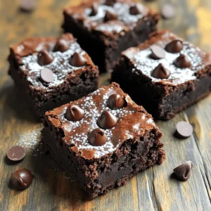For these brownies, you need a few key items. Here’s what to gather: - 1 cup finely grated zucchini (about 1 medium zucchini) - 1 cup all-purpose flour - 1/2 cup unsweetened cocoa powder - 1/2 teaspoon baking soda - 1/2 teaspoon baking powder - 1/4 teaspoon salt - 1/2 cup granulated sugar - 1/2 cup packed brown sugar - 1/3 cup vegetable oil - 2 large eggs - 1 teaspoon pure vanilla extract - 1/2 cup semi-sweet chocolate chips (plus more for topping) These ingredients come together to create a rich and moist brownie. The zucchini adds moisture without changing the taste. When selecting zucchini, look for small to medium sizes. They have better flavor and texture. Choose zucchini that feels firm and has smooth skin. Avoid ones with soft spots or blemishes. Fresh zucchini will help your brownies stay moist and delicious. You can easily adjust this recipe for different diets. Here are some ideas: - Gluten-Free: Use a gluten-free flour blend instead of all-purpose flour. - Dairy-Free: Replace chocolate chips with dairy-free options. - Lower Sugar: Substitute some sugar with applesauce or a sugar alternative. These swaps help make the brownies fit your needs while keeping them tasty. For the full recipe, check here. Start by preheating your oven to 350°F (175°C). Grab an 8x8-inch baking pan. You can grease it with butter or oil. Alternatively, line it with parchment paper. Make sure the paper hangs over the edges. This will help you lift the brownies out later. In a medium bowl, sift the flour, cocoa powder, baking soda, baking powder, and salt. This helps to mix the dry ingredients well. Set this bowl aside for later. In a large bowl, mix the granulated sugar, brown sugar, and vegetable oil. Whisk until it is smooth. Add the eggs one at a time, mixing well after each. Finally, stir in the vanilla extract. Now, combine the dry mixture into the wet mixture. Stir gently until just mixed. Be careful not to overmix! This keeps the brownies soft. Next, fold in the grated zucchini and chocolate chips. Pour the batter into your baking pan. Smooth the top with a spatula. For a treat, sprinkle more chocolate chips on top. Bake for 25-30 minutes. Use a toothpick to check for doneness; it should have a few moist crumbs. Let the brownies cool in the pan for 15 minutes. Then, lift them out with the parchment paper and cut into squares. Enjoy these moist and chocolatey delights! For the full recipe, refer to the earlier section. To get that perfect brownie texture, focus on mixing. Overmixing can create tough brownies. Mix the wet and dry ingredients until just combined. The batter should be thick but smooth. You want a little air in the batter, but not too much. This keeps the brownies soft and moist. Store leftover brownies in an airtight container. Make sure they cool completely before you store them. If you want to keep them fresh for longer, you can layer parchment paper between the brownies. This keeps them from sticking together. They can last for up to a week at room temperature. Mix-ins can take your brownies to the next level. Try adding nuts, like walnuts or pecans, for crunch. You can also use different types of chocolate chips. A mix of dark and milk chocolate gives a great flavor. Dried fruits like cherries or cranberries add a nice twist. Get creative and make it your own! For the full recipe, check out the link. {{image_4}} You can easily make gluten-free zucchini brownies. Simply replace all-purpose flour with gluten-free flour. Almond flour or oat flour works well. Make sure the flour you choose is properly labeled gluten-free. This change keeps the brownies moist and rich without gluten. To make these brownies vegan, swap the eggs with flaxseed meal. Mix one tablespoon of flaxseed meal with three tablespoons of water. Let it sit for five minutes to thicken. Use a plant-based oil instead of vegetable oil. Coconut oil or olive oil are great choices for flavor. You can also use maple syrup instead of granulated sugar for added sweetness. Chocolate lovers can play with different types of chocolate in this recipe. Instead of semi-sweet chocolate chips, try dark chocolate chips for a richer taste. You can also fold in white chocolate chips or even peanut butter chips. Adding cocoa nibs gives an extra crunch and a deep chocolate flavor. This way, you can create your unique twist on these brownies. For the full recipe, check out the details above. To keep your brownies fresh, store them in an airtight container. Place a piece of parchment paper between layers to prevent sticking. This method keeps them moist for up to five days at room temperature. If you want to extend their life, you can refrigerate them. They will last up to a week in the fridge. Freezing brownies is simple and effective. Cut them into squares, then wrap each piece in plastic wrap. Place the wrapped squares in a freezer-safe bag or container. They can stay frozen for up to three months. When you’re ready to enjoy them, just take out the desired number of brownies. To reheat brownies, preheat your oven to 350°F (175°C). Place the brownies on a baking sheet. Cover them loosely with foil to prevent drying out. Bake for about 10-15 minutes or until warm. You can also microwave individual squares for about 15-20 seconds. Just be careful not to overheat them, or they may become tough. Enjoy your brownies fresh and warm! For the full recipe, check out the complete instructions. Yes, you can use frozen zucchini. Just make sure to thaw and drain it well. Frozen zucchini has a lot of water. If you don’t drain it, your brownies may turn out too wet. To reduce sweetness, cut back on the sugar. You can lower the granulated and brown sugar by a quarter cup. Another option is to use unsweetened applesauce. This will also keep the brownies moist. Yes, it is best to squeeze out some moisture. This helps your brownies stay firm. Too much moisture can make them soggy. Use a clean kitchen towel to wring out the zucchini before adding it to the batter. For the full recipe, check out the details above. In this post, I covered key ingredients and steps to create moist, chocolatey zucchini brownies. You learned how to choose the best zucchini, make useful substitutions, and follow clear instructions for mixing and baking. I shared tips for perfect texture and storing leftovers. We also explored gluten-free and vegan variations. Zucchini brownies are adaptable and delicious, suitable for many diets. Enjoy your baking adventure and share your results!