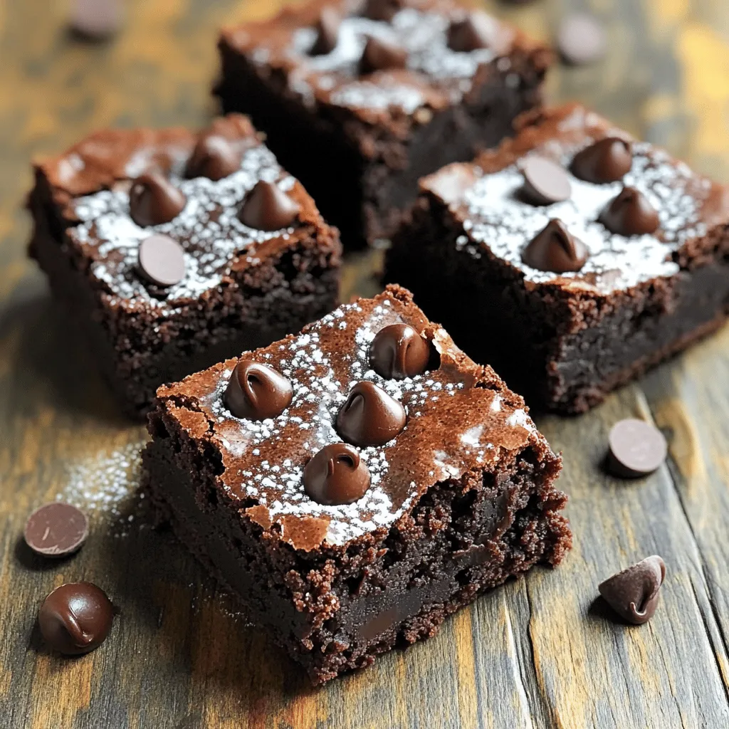 Moist & Chocolatey Zucchini Brownies Delightfully Simple
