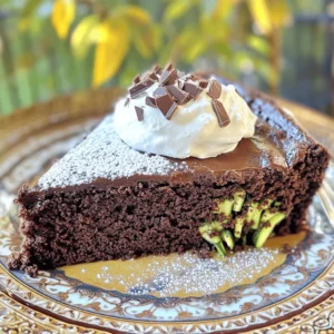 To make a rich and moist chocolate zucchini cake, gather these key ingredients: - 1 ½ cups all-purpose flour - ½ cup unsweetened cocoa powder - 1 tsp baking soda - ½ tsp baking powder - ½ tsp salt - 1 cup granulated sugar - ½ cup brown sugar, packed - ¾ cup vegetable oil - 3 large eggs - 2 tsp vanilla extract - 1 ½ cups grated zucchini (about 1 medium zucchini) These ingredients create the perfect balance of flavors in your cake. You can add extra flavors and textures by including optional mix-ins: - ½ cup semi-sweet chocolate chips - ¼ cup chopped walnuts These add-ins can make your cake even more delightful! Sometimes, you may not have all the ingredients. Here are some swaps you can use: - Instead of all-purpose flour, use whole wheat flour for a healthier option. - Replace vegetable oil with applesauce for a lower-fat cake. - If you want to skip eggs, try using ½ cup of yogurt as a binder. These substitutions can make your cake fit your needs while keeping it delicious. For the full recipe, check the complete details provided earlier. Start by preheating your oven to 350°F (175°C). While the oven warms up, grab a 9x13 inch baking pan. Grease and flour it well. Alternatively, you can line the pan with parchment paper. This makes removing the cake easy later on. In a medium bowl, whisk together these dry ingredients: - 1 ½ cups all-purpose flour - ½ cup unsweetened cocoa powder - 1 tsp baking soda - ½ tsp baking powder - ½ tsp salt Mix them well until they are fully combined. Set this bowl aside for now. Take a large mixing bowl and add: - 1 cup granulated sugar - ½ cup brown sugar, packed - ¾ cup vegetable oil Mix these ingredients together until they are smooth and glossy. This step is key for a moist cake. Next, add three large eggs one at a time. Make sure each egg mixes in fully before adding the next. Finally, stir in 2 tsp of vanilla extract to boost the flavor. Now it's time to add the star of the cake: the zucchini. Grate 1 ½ cups of zucchini. Fold this into your wet mixture carefully. Make sure the zucchini spreads evenly throughout the batter. If you want a little extra treat, you can also fold in: - ½ cup semi-sweet chocolate chips (optional) - ¼ cup chopped walnuts (optional) These add-ins give the cake a delightful texture and rich flavor. Pour your thick batter into the prepared pan. Use a spatula to smooth the top for even baking. Bake the cake in the preheated oven for about 30 to 35 minutes. To check if it's done, stick a toothpick in the center. If it comes out clean, your cake is ready. Once baked, take the pan out of the oven. Let it cool in the pan for about 10 minutes. After that, move the cake to a wire rack to cool completely. You can find the full recipe for more details. To get a moist and fluffy cake, start with fresh zucchini. Grate it finely and squeeze out excess moisture. This helps keep the cake from getting soggy. Mix the dry and wet ingredients separately first. Then, combine them gently to avoid overmixing. Overmixing can lead to a dense cake, which we want to avoid. One common mistake is using too much flour. Always measure it correctly. Too much flour can make your cake dry. Another mistake is not checking the doneness. Use a toothpick to test the center. If it comes out clean, your cake is ready. If you take it out too soon, the center may be gooey. You can add unique flavors to your cake. Try adding a teaspoon of cinnamon or nutmeg for warmth. For a richer taste, mix in coffee or espresso powder. If you want a double chocolate treat, add more chocolate chips. You can also swap out the zucchini for carrots for a different twist. These variations can elevate your cake and keep it exciting. For the complete details on how to make this delightful cake, check out the Full Recipe. {{image_4}} You can easily make this chocolate zucchini cake gluten-free. Just swap the all-purpose flour for a gluten-free flour blend. Make sure the blend you choose has a good structure, like one that includes xanthan gum. This change keeps the cake moist and delicious while being safe for those with gluten sensitivities. If you want a vegan version, replace the eggs with flaxseed meal. Mix 1 tablespoon of flaxseed meal with 2.5 tablespoons of water for each egg. Let it sit for a few minutes until it thickens. You can also use unsweetened applesauce instead of eggs. Replace the vegetable oil with a neutral oil like canola or melt coconut oil for a tasty twist. This way, you keep the cake moist and rich without using animal products. To spice up your chocolate zucchini cake, consider adding a pinch of cinnamon or nutmeg. These spices bring warmth and depth to the cake. You can also enhance the flavor with extracts. A splash of almond extract or a hint of orange zest can make a big difference. If you like a little kick, try adding a touch of espresso powder. This addition can elevate the chocolate flavor and make it even more rich and inviting. You can find the full recipe for this delightful chocolate zucchini cake above to get started on your baking journey! To keep your chocolate zucchini cake fresh, store it in an airtight container. This helps prevent it from drying out. You can also wrap it tightly in plastic wrap. If you want to keep the cake for longer, place it in the fridge. Just remember to let it cool completely before wrapping. This keeps the moisture in and the cake soft. If you want to freeze the cake, slice it first. Wrap each slice in plastic wrap. Then, place the wrapped slices in a freezer bag. This way, you can take out just what you need. When you are ready to eat, thaw the slices in the fridge overnight. For a quicker option, you can let them sit at room temperature for a few hours. Your chocolate zucchini cake lasts about three days at room temperature. If stored in the fridge, it can last up to a week. In the freezer, it stays good for about three months. Always check for any signs of spoilage before eating. Enjoy the cake while it's fresh for the best taste! You can find the full recipe earlier in this article. Absolutely! Chocolate zucchini cake is perfect for any event. Its rich taste and moist texture impress everyone. You can serve it at birthdays, family gatherings, or potlucks. Many people love the surprise of zucchini hidden in a sweet cake. It adds moisture without changing the flavor. You can dress it up with a nice frosting. Or, serve it plain and let the chocolate shine. Either way, it will be a hit! To check if the cake is done, insert a toothpick into the center. If it comes out clean or with a few crumbs, the cake is ready. It usually takes about 30-35 minutes at 350°F. Keep an eye on it, as ovens can vary. If the top looks too dark but the toothpick is not clean, cover it with foil. This prevents burning while it finishes baking. You have many tasty options to serve with chocolate zucchini cake. Here are a few ideas: - A scoop of vanilla ice cream adds a creamy touch. - Whipped cream gives it a light, fluffy feel. - Fresh berries can add a pop of color and flavor. - Chocolate sauce drizzled on top enhances the chocolate flavor. - A light dusting of powdered sugar makes it look fancy. Explore these options to find your favorite combo! You can find the full recipe for the cake above. In this blog post, we explored making a delicious chocolate zucchini cake. We discussed key ingredients and fun mix-ins. The step-by-step guide helps you prep and bake with ease. I shared tips for the best texture and common mistakes to avoid. Plus, there are variations for gluten-free and vegan diets. Finally, we covered storage tips to keep your cake fresh. Enjoy baking, and have fun experimenting with your own twists on this tasty treat!