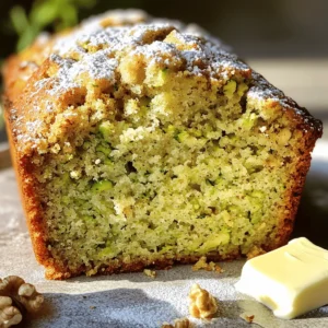 - 2 cups grated zucchini (thoroughly squeezed dry) - 1 cup granulated sugar - 1/2 cup packed brown sugar - 1/2 cup vegetable oil - 3 large eggs - 2 teaspoons pure vanilla extract - 2 cups all-purpose flour - 1 teaspoon baking powder - 1 teaspoon baking soda - 1 teaspoon ground cinnamon - 1/2 teaspoon salt - 1/2 teaspoon ground nutmeg - 1 cup chopped walnuts or pecans (optional) - 1/2 cup chocolate chips (optional) Fresh zucchini is key to great flavor. Look for firm, shiny zucchini. Check for any soft spots, as they may indicate rotting. Choose zucchinis that are medium-sized. Smaller zucchinis are often sweeter and more tender. If you want to mix things up, ripe bananas can add a nice twist. Choose bananas that have brown spots. They will be sweeter and easier to mash. You can use them in place of some sugar. This adds more natural sweetness and a moist texture to the bread. For the best results, always use quality ingredients. They make a big difference in taste and texture. 1. Preheat your oven to 350°F (175°C). This step is key for even baking. 2. Prepare a 9x5-inch loaf pan. Grease it with butter or cooking spray. Dust with flour to stop sticking. 3. In a big bowl, mix the granulated sugar, brown sugar, and vegetable oil. Whisk until creamy and smooth. 4. Now, add the eggs one at a time. Beat well after each one. Pour in the vanilla extract and mix until fluffy. 5. In another bowl, sift together the flour, baking powder, baking soda, cinnamon, nutmeg, and salt. This makes sure there are no lumps. 6. Gradually fold the dry mix into the wet mix. Use a spatula or wooden spoon. Be gentle; too much mixing can make the bread dense. 7. Next, fold in the grated zucchini. If you want, add nuts and chocolate chips for extra flavor. 8. Pour the thick batter into the prepared pan. Use a spatula to smooth the top. 9. Place the pan in the oven and bake for 50 to 60 minutes. Check with a toothpick in the center; it should come out clean or with a few crumbs. 10. When done, let the bread cool in the pan for 10 minutes. Transfer to a wire rack to cool completely before slicing. Enjoy making Joanna's Delightful Zucchini Bread! For the full recipe, you can check the earlier section. To ensure perfect texture and rise, start with dry zucchini. Grate it and squeeze out excess moisture. This step helps keep the bread light and fluffy. Use room-temperature eggs for better mixing. When combining wet and dry ingredients, mix gently. Overmixing can make the bread dense. To check for doneness, insert a toothpick into the center. It should come out clean or with a few moist crumbs. If it comes out wet, bake a little longer. Let the bread cool in the pan for about 10 minutes before transferring it to a wire rack. This helps avoid sogginess. For added depth, consider spices like ginger or allspice. A dash of nutmeg also brings warmth. You can add a teaspoon of almond or coconut extract for a tasty twist. Adjust sweetness by using less sugar if you prefer. You could also try adding mashed bananas to enhance the flavor and moisture. These small changes can take Joanna Gaines’s zucchini bread from good to great. Explore these options and find your favorite combination. {{image_4}} You can make Joanna Gaines’s zucchini bread even better with a few simple swaps. - Using whole wheat flour: Whole wheat flour adds fiber and nutrients. It gives the bread a hearty texture. You can substitute all-purpose flour with whole wheat flour in equal amounts. This way, you keep the same taste but boost the health factor. - Reducing sugar content: Cutting back on sugar can help make this treat healthier. You can use less granulated sugar or brown sugar. Try using one cup of sugar instead of one and a half cups. You can also use natural sweeteners like honey or maple syrup for a different taste. Zucchini bread is fun to change up with flavors. Here are some ideas to try: - Adding spices or flavor extracts: You can enhance the taste by adding spices like cloves or ginger. A teaspoon of almond extract or orange zest adds a refreshing twist. These small changes can make your zucchini bread stand out. - Zucchini bread with fruit additions: You can mix in fruits to make your bread more exciting. Chopped apples or crushed pineapple work well. They add moisture and sweetness. You can also add dried fruits like raisins or cranberries for a chewy texture. Each flavor adds a unique touch to your loaf. For the complete recipe, check out the Full Recipe. Enjoy experimenting with these variations! To keep Joanna Gaines's zucchini bread fresh, store it at room temperature. Place it in an airtight container or wrap it in plastic wrap. This keeps moisture in and prevents it from drying out. Make sure to store it in a cool, dry spot away from sunlight. It can stay fresh for about 3 to 4 days this way. For longer storage, freezing zucchini bread is a great option. First, let it cool completely after baking. Then, wrap it tightly in plastic wrap or aluminum foil. Place the wrapped bread in a freezer bag. This method protects it from freezer burns and keeps it tasty. To thaw, take the bread out of the freezer. Leave it at room temperature for several hours. You can also speed up this process by placing it in the fridge overnight. To reheat, slice the bread and warm it in the oven at 350°F for about 10 minutes. This will bring back its soft texture and warm flavor. You can find the full recipe for Joanna Gaines's zucchini bread to enjoy any time you wish! How do I ensure my zucchini bread doesn’t turn out soggy? To avoid soggy zucchini bread, make sure to squeeze the grated zucchini well. This step removes excess moisture. Use a clean kitchen towel or paper towel to press out the water. Also, avoid overmixing the batter. This keeps the bread light and fluffy. Can I substitute ingredients in Joanna Gaines’s Zucchini Bread recipe? Yes, you can substitute some ingredients. For example, swap granulated sugar with coconut sugar for a healthier option. You can also use applesauce instead of oil for a lighter bread. Just remember, these changes may alter the flavor and texture slightly. How long does zucchini bread last at room temperature? Zucchini bread can last about 2 to 3 days at room temperature. Store it in an airtight container to keep it fresh. If you notice it drying out, warm it slightly before serving for a soft bite. What can I use as a substitute for eggs in this recipe? If you need an egg substitute, use 1/4 cup of unsweetened applesauce per egg. You can also use flax eggs. To make a flax egg, mix 1 tablespoon of ground flaxseed with 2.5 tablespoons of water. Let it sit for a few minutes to thicken. Is it necessary to peel the zucchini before grating? No, you don’t need to peel the zucchini. The skin adds color and nutrients. Just wash it well before grating. This keeps the flavor fresh and bright. Can I use frozen zucchini for this recipe? Yes, you can use frozen zucchini. Just make sure to thaw and drain it well before adding it to the batter. This prevents excess moisture from making the bread soggy. In this blog post, we covered a delicious zucchini bread recipe. We discussed the essential ingredients and gave tips for quality selection. You learned the step-by-step instructions for mixing and baking. We also shared baking tips, flavor variations, and storage info. Zucchini bread is easy to customize and can be enjoyed by all. With some simple tweaks, you can make it healthier or add exciting flavors. Now it's time to bake and share this tasty treat with friends and family!