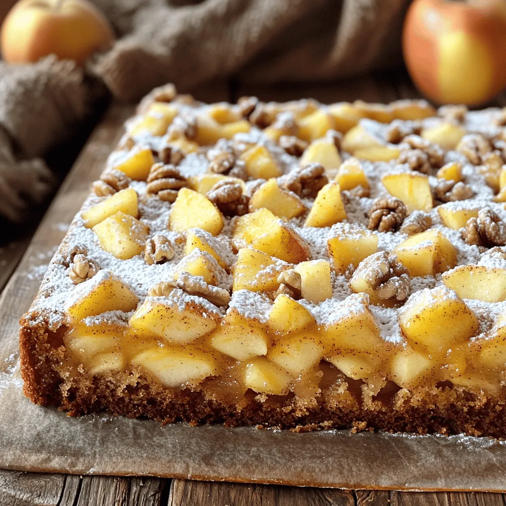 Apple Cinnamon Sheet Cake Delightfully Simple Recipe