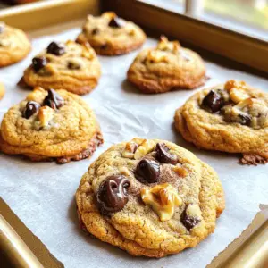 To make these tasty banana bread cookies, you will need: - 2 ripe bananas, mashed until smooth - 1 cup packed brown sugar - 1/2 cup unsalted butter, softened to room temperature - 1 large egg, lightly beaten - 1 teaspoon pure vanilla extract - 1 cup all-purpose flour, spooned and leveled - 1/2 teaspoon baking soda - 1/2 teaspoon baking powder - 1/4 teaspoon fine sea salt - 1/2 teaspoon ground cinnamon These simple ingredients blend well to create a delightful cookie. The ripe bananas add moisture and flavor, while the brown sugar gives a rich sweetness. You can take your cookies to the next level by adding some optional ingredients. Here are a few I love: - 1/2 cup walnuts, roughly chopped - 1/2 cup semi-sweet chocolate chips These add-ins bring crunch and sweetness to the cookies. Walnuts provide a nice texture, while chocolate chips offer a melty surprise in each bite. Feel free to mix and match to find your favorite combo! Start by preheating your oven to 350°F (175°C). This step warms the oven for even baking. Next, line a baking sheet with parchment paper. This helps keep the cookies from sticking. You want a clean, easy way to lift them off later. In a large bowl, mash 2 ripe bananas until they are smooth. This will be the base for your cookies. Add 1 cup of packed brown sugar and 1/2 cup of softened butter. Use a fork or a hand mixer to blend these until creamy. Then, add 1 lightly beaten egg and 1 teaspoon of pure vanilla extract. Stir well until everything is mixed together. This creates a rich, sweet batter. In another bowl, whisk together 1 cup of all-purpose flour, 1/2 teaspoon of baking soda, 1/2 teaspoon of baking powder, 1/4 teaspoon of fine sea salt, and 1/2 teaspoon of ground cinnamon. Mixing dry ingredients separately helps ensure even distribution. This means your cookies will rise well and have great flavor. Now, gently add the dry mixture to the wet ingredients. Use a spatula to combine them, being careful not to overmix. Overmixing can make your cookies tough. If you want to add a little extra, fold in 1/2 cup of chopped walnuts and/or 1/2 cup of semi-sweet chocolate chips. Use a tablespoon to scoop out the dough. Drop spoonfuls onto the lined baking sheet, leaving about 2 inches between each. Bake for 10-12 minutes. The edges should be golden, and the centers should feel set. Let them cool on the sheet for 5 minutes, then transfer to a wire rack. This cooling step helps keep them soft and chewy. To get the right texture in your banana bread cookies, use ripe bananas. The more spots on the skin, the sweeter and softer they are. This helps make the cookies soft and chewy. Make sure to mash the bananas until smooth. Lumps can lead to uneven texture. Mix your dough just until the dry and wet ingredients blend together. Overmixing can make cookies tough. Use a spatula or spoon for gentle mixing. If you see a few flour streaks, that’s okay! The dough will continue to combine as you scoop. Set your oven to 350°F (175°C) for even baking. Check the cookies after 10 minutes. They should have golden edges. If they look too soft, bake for another minute or two. Remember, cookies will firm up as they cool, so don’t worry if they seem puffy right out of the oven. {{image_4}} You can easily make your cookies healthier. Swap all-purpose flour for whole wheat flour. This change adds fiber and nutrients. You can also use coconut sugar instead of brown sugar. Coconut sugar has a lower glycemic index. This makes it a better choice for sweetening. Want to mix up the flavor? Add spices like nutmeg or ginger for a warm taste. You can also try different extracts. A splash of almond extract can add a nice twist. Experimenting with flavors keeps the cookies exciting. Mix-ins can change the cookie's texture and taste. You can add nuts like pecans or almonds for crunch. Dried fruits like raisins or cranberries can add sweetness. Chocolate chips are great, but try white chocolate or butterscotch for fun. Get creative and make each batch unique! To keep your banana bread cookies fresh, store them in an airtight container. This helps prevent them from drying out. Place a piece of wax paper between layers of cookies. This keeps them from sticking together. Store the container at room temperature for up to five days. If you want them to last longer, consider freezing. Freezing banana bread cookies is simple and effective. First, let the cookies cool completely. Then, place them in a single layer on a baking sheet. Freeze them for about an hour. After that, transfer the cookies to a freezer-safe bag or container. Remove as much air as possible before sealing. They can stay fresh in the freezer for up to three months. When you're ready to enjoy your cookies again, reheating can bring back their deliciousness. Preheat your oven to 300°F (150°C). Place the cookies on a baking sheet. Heat them for about 5 to 10 minutes. This warms them up and restores their soft texture. You can also use a microwave if you're in a hurry. Heat them for about 10 to 15 seconds for a quick warm-up. Enjoy your cookies just like they were fresh from the oven! Yes, you can use frozen bananas. They work great in this recipe. Thaw the bananas first. Once they are soft, mash them until smooth. This will help keep the cookies moist and tasty. To make these cookies vegan, substitute the egg. Use a flax egg instead. Just mix 1 tablespoon of ground flaxseed with 2.5 tablespoons of water. Let it sit for 5 minutes until it thickens. You can also use a vegan butter alternative for the unsalted butter. If you do not have brown sugar, use white sugar. Add 1 tablespoon of molasses for flavor. Mix them well before adding to your wet ingredients. This will give you a similar taste and texture. Look for the edges of the cookies to turn lightly golden. The centers should appear set and slightly puffy. A good bake time is between 10-12 minutes. Let them cool for a few minutes before moving them to a wire rack. You’ve learned how to make tasty banana bread cookies. We discussed ingredients and different add-ins. I shared step-by-step instructions to guide you. Tips helped ensure your cookies are soft and delicious. You can also explore healthier swaps and fun flavor variations. Proper storage keeps them fresh longer, and I answered common questions. Now, it's your turn to bake and enjoy these treats!
