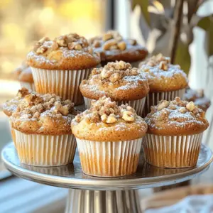 - 2 cups all-purpose flour - 1 cup granulated sugar - 2 teaspoons baking powder - 1 teaspoon baking soda - ½ teaspoon salt - ½ teaspoon ground cinnamon - ¼ cup unsalted butter, melted and slightly cooled - 1 large egg, at room temperature - 1 cup sour cream, at room temperature - 1 teaspoon vanilla extract - ½ cup brown sugar, packed - ¼ cup chopped walnuts or pecans (optional) - ¼ cup granulated sugar (for streusel topping) - 1 teaspoon ground cinnamon (for streusel topping) Using room temperature ingredients helps the muffins rise better. Cold eggs or sour cream can lead to dense muffins. If you need gluten-free options, try almond flour or a mix of gluten-free flours. For dairy-free muffins, use almond milk and coconut yogurt. These changes will keep the muffins light and tasty. Feel free to mix in chocolate chips for a sweet twist. Fresh fruit like blueberries or diced apples adds moisture and flavor. You can also sprinkle extra streusel on top for a crunchy finish. These add-ins make your coffee cake muffins even more delightful. Preheat your oven to 350°F (175°C). This step is key for baking. While the oven heats, prepare your muffin tin. You can use paper liners or lightly grease each cup with non-stick spray. This helps the muffins come out easy. In a large bowl, combine the dry ingredients. Whisk the all-purpose flour, granulated sugar, baking powder, baking soda, salt, and ground cinnamon. Mix them well to ensure even distribution. This step is important for perfect muffins. In another bowl, whisk together the wet ingredients. Mix the melted butter, egg, sour cream, and vanilla extract. Ensure the mixture is smooth and creamy. This will add richness to your muffins. Now, pour the wet mixture into the dry ingredients. Use a spatula or wooden spoon to stir. Mix gently until just combined. It’s okay if the batter has small lumps; don't overmix. This keeps the muffins soft and fluffy. To make the streusel, mix the packed brown sugar, granulated sugar, ground cinnamon, and chopped nuts in a small bowl. This crunchy topping adds great flavor. Distribute it evenly over the batter in each muffin cup. Fill each muffin cup halfway with batter. Spoon in about one tablespoon of the streusel. Then, add more batter until each cup is three-quarters full. Bake in the oven for 18-20 minutes. Check for doneness by inserting a toothpick in the center. If it comes out clean, your muffins are ready. Enjoy the delightful recipe of Coffee Cake Muffins. For more details, check the Full Recipe. To bake perfect coffee cake muffins, set your oven to 350°F (175°C). Place the muffin tin in the center of the oven. This helps the heat circulate evenly. If you put it too low or too high, the muffins may bake unevenly. Check them a few minutes before the timer goes off. If your muffins are too dry, they may have too much flour. Make sure to spoon the flour into the measuring cup, then level it off. If they are too dense, you may have mixed the batter too much. Stir just until the ingredients come together. A few lumps are okay! To boost flavor, add spices like nutmeg or allspice. A teaspoon of vanilla extract works well, too. For a twist, try a bit of almond extract. You can also fold in fruits like blueberries or chopped apples for a fresh taste. Each of these will make your muffins even more delightful. For the full recipe, check the detailed instructions above. {{image_4}} You can make coffee cake muffins in many flavors. One fun option is pumpkin spice. Just add pumpkin puree and spices like nutmeg and ginger. This adds warmth and a cozy feel. Another great mix is lemon zest and poppy seeds. The lemon gives a bright taste, while poppy seeds add crunch. Both make your muffins unique and tasty. If you want a healthier treat, try using whole wheat flour. Whole wheat gives more fiber and nutrients. You can also swap regular sugar for natural sweeteners like honey or maple syrup. These changes keep the muffins sweet while being better for you. Using seasonal fruits can change your muffins each time you bake. In summer, fresh blueberries or raspberries work well. In fall, diced apples or pears add sweetness. These fruits not only taste great but also make the muffins colorful. Check what’s in season to keep things fresh and fun. For the full recipe, refer to the Coffee Cake Muffins section. To keep coffee cake muffins fresh, you have two main choices. For short-term storage, keep them in an airtight container at room temperature for up to three days. For long-term storage, wrap each muffin tightly in plastic wrap and place them in a freezer bag. This method keeps them fresh for up to three months. Freezing muffins is easy. First, let them cool completely. Then, wrap each muffin in plastic wrap to lock in moisture. Place the wrapped muffins in a freezer-safe bag. When you want to enjoy them, just take out what you need. This way, they stay soft and tasty. To reheat muffins, use the microwave or oven. For the microwave, place a muffin on a plate. Heat it for about 15-20 seconds. Check if it’s warm enough. For the oven, preheat to 350°F (175°C). Wrap the muffin in foil and heat for about 10 minutes. This method keeps the muffin soft and delicious. Enjoy your warm treat! Coffee cake muffins have roots in the 19th century. They come from a blend of European coffee cakes and American baking. Different cultures have made their own versions. In Germany, for example, you find crumb cakes, while in Italy, there are rich tortes. Each region added local flair, making coffee cake muffins a global treat. Yes, you can! Use gluten-free flour blends. Options include almond flour or oat flour. These flours work well and keep the muffins soft. Just make sure to check the package for ratios and instructions. Check for a golden top. Lightly press the top with your finger; it should spring back. You can also use a toothpick. Insert it in the center; it should come out clean or with few crumbs. This means your muffins are ready! Absolutely! Yogurt is a great substitute. It adds creaminess and tang. Just use plain yogurt for the best results. The flavor may change slightly, but it will still be tasty. Coffee is a classic choice! A smooth brew complements the sweetness. If you prefer tea, try a light herbal tea. Chai or green tea also works well. These drinks balance the flavors of the muffins nicely. You can make a simple glaze with powdered sugar and milk. Mix 1 cup of powdered sugar with 2 tablespoons of milk. Drizzle it over the cooled muffins. For a richer option, cream cheese frosting works well too. Just blend cream cheese with butter and powdered sugar. This adds a delicious finish to your muffins. For the full recipe, check the section above! We covered the essentials for making delicious coffee cake muffins. You learned about key ingredients like flour, sugar, and optional fruits or nuts. I shared tips on mixing and baking for perfect results. Also, you discovered ways to enhance flavor and storage methods. Try different variations to keep things exciting. Whether you go for classic or healthier options, these muffins are a treat. Enjoy baking and savoring them with your favorite drinks!