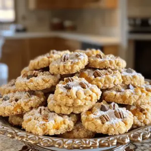 Crumbl Pumpkin Pie Cookies are a delightful blend of fall flavors. You will taste warm spices like cinnamon, ginger, and nutmeg. The pumpkin adds a rich and moist texture. Each bite is soft, sweet, and comforting. If you choose to add chocolate chips or nuts, you will enjoy a nice crunch too. These cookies evoke the spirit of autumn, making them perfect for gatherings. Here’s what you will need for these delicious cookies: - 1 cup unsalted butter, softened - 1 cup packed brown sugar - 1/2 cup granulated sugar - 1 large egg - 1 teaspoon pure vanilla extract - 1 cup pure pumpkin puree - 2 1/2 cups all-purpose flour - 1 teaspoon baking soda - 1 teaspoon baking powder - 1 teaspoon ground cinnamon - 1/2 teaspoon ground ginger - 1/4 teaspoon ground nutmeg - 1/4 teaspoon salt - 1/2 cup chocolate chips (optional) - 1/2 cup chopped pecans or walnuts (optional) - Powdered sugar (optional, for dusting) Each of these ingredients plays a key role in creating the perfect cookie. The butter gives a rich flavor, while the sugars add sweetness and depth. You can often find Crumbl Pumpkin Pie Cookies in the fall. Bakeries and stores may sell them during October and November. Some places even offer seasonal variations. For example, you might see a cream cheese frosting on top or even a sprinkle of caramel. These fun twists keep the cookie exciting each time you bake or buy them. To make Crumbl Pumpkin Pie Cookies, you need the following main ingredients: - 1 cup unsalted butter, softened - 1 cup packed brown sugar - 1/2 cup granulated sugar - 1 large egg - 1 teaspoon pure vanilla extract - 1 cup pure pumpkin puree - 2 1/2 cups all-purpose flour - 1 teaspoon baking soda - 1 teaspoon baking powder - 1 teaspoon ground cinnamon - 1/2 teaspoon ground ginger - 1/4 teaspoon ground nutmeg - 1/4 teaspoon salt These ingredients create a rich and flavorful base for the cookies. You can customize your cookies with some optional add-ins: - 1/2 cup chocolate chips - 1/2 cup chopped pecans or walnuts - Powdered sugar for dusting Adding chocolate chips gives a sweet twist. Chopped nuts add great crunch and texture. If you need to make swaps, here are some ideas: - Use margarine instead of butter. - Replace brown sugar with coconut sugar for a different flavor. - Substitute pumpkin puree with applesauce for a lighter cookie. These changes can help you fit different diets or preferences while keeping the cookies delicious. To make Crumbl Pumpkin Pie Cookies, you need to follow a few key steps. First, gather all your ingredients. Preheat your oven to 350°F (175°C). Line your baking sheet with parchment paper. This helps the cookies not stick. 1. Cream the Butters and Sugars: In a large bowl, beat the softened butter, brown sugar, and granulated sugar. Mix until fluffy, about 2-3 minutes. 2. Incorporate Egg and Vanilla: Add the egg and vanilla extract. Beat until smooth and blended. 3. Mix in Pumpkin: Gently fold in the pumpkin puree. Stir until the mixture looks even. 4. Combine Dry Ingredients: In another bowl, whisk together flour, baking soda, baking powder, cinnamon, ginger, nutmeg, and salt. 5. Blend Wet and Dry Ingredients: Gradually add the dry mix to the wet mix. Stir gently to combine. Don't overmix! This keeps the cookies soft. 6. Add Optional Ingredients: If you want, fold in chocolate chips and nuts for more flavor. 7. Scoop Dough onto Baking Sheet: Use a cookie scoop or a tablespoon. Drop rounded balls of dough onto the sheet. Space them a few inches apart. 8. Bake the Cookies: Place the sheet in the oven. Bake for 12-15 minutes. Look for lightly golden edges. The centers may seem soft. 9. Cool the Cookies: Let them sit on the baking sheet for 5 minutes. Then, transfer to a wire rack to cool completely. 10. Optional Dusting: When cool, sprinkle with powdered sugar for a festive touch. - Make sure your butter is softened. This helps with mixing. - Don’t skip the resting time on the baking sheet. It helps the cookies set. - For a fun twist, try adding a dash of cloves or allspice. - Store cookies in an airtight container to keep them fresh for longer. {{image_4}} To keep your Crumbl Pumpkin Pie Cookies fresh, store them in an airtight container. This will help maintain their soft texture. If you want them to last longer, freeze them. Place the cookies in a single layer in a freezer-safe bag. They can stay fresh for about three months in the freezer. Just remember to thaw them at room temperature before enjoying! To boost the flavor of your cookies, add a pinch of salt to the dough. This simple step brightens the taste. You can also try using fresh spices instead of ground ones. Freshly grated nutmeg or ginger adds a vibrant kick. If you like a bit of crunch, fold in some chopped pecans or walnuts. They pair well with the creamy pumpkin. One mistake is overmixing the dough. This can lead to tough cookies. Mix until just combined for the best texture. Another common error is not measuring ingredients correctly. Always use the right measuring cups for dry and wet ingredients. Lastly, don’t skip chilling the dough if the kitchen is warm. Chilling helps prevent spreading and keeps your cookies thick and chewy. You can change the flavor of Crumbl Pumpkin Pie Cookies in fun ways. Try adding white chocolate chips for a sweet twist. You can also mix in dried cranberries for a tart kick. Another great option is to use spices like allspice or cloves for a bolder taste. If you love nuts, swap out pecans for hazelnuts. These small changes can make a big difference! Want to make these cookies gluten-free? Just replace regular flour with a gluten-free blend. Make sure it has xanthan gum for the right texture. For a vegan version, swap the egg for a flaxseed egg. Mix one tablespoon of flaxseed meal with three tablespoons of water. Let it sit for a few minutes to thicken. Use vegan butter and check your chocolate chips for dairy-free options. Serve these cookies in fun ways! Arrange them on a pretty platter and dust with powdered sugar. Pair them with whipped cream for a special treat. You can also serve them warm with a scoop of vanilla ice cream. For a cozy touch, add a sprinkle of cinnamon on top. These ideas will make your Crumbl Pumpkin Pie Cookies a hit at any gathering! You can order Crumbl Pumpkin Pie Cookies from the Crumbl website or app. Just select your location to view nearby stores. You can also order for delivery or pickup. If you want a warm treat, check the cookie schedule for when they are available. To keep your cookies fresh, place them in an airtight container. Keep them at room temperature for up to a week. If you want to keep them longer, store them in the fridge. Just remember, cold can change the texture a bit. Yes, you can freeze Crumbl Pumpkin Pie Cookies! Wrap each cookie in plastic wrap. Then, place them in a freezer bag. They can stay fresh for up to three months. When you're ready, let them thaw on the counter. To reheat your cookies, preheat your oven to 350°F (175°C). Place the cookies on a baking sheet for about 5-7 minutes. This warms them up and keeps them soft. You can also use a microwave for about 10-15 seconds, but they may get a bit chewy. Crumbl Pumpkin Pie Cookies are not gluten-free or vegan. They contain butter, egg, and wheat flour. However, you can adjust the recipe for dietary needs. Use gluten-free flour or egg substitutes to make them fit your diet. Always check labels for other ingredients too. Crumbl Pumpkin Pie Cookies offer a delightful mix of flavors and textures. We covered their taste profile, main ingredients, and seasonal availability. You can bake them using step-by-step instructions and tips for success. Variations ensure everyone can enjoy these treats, no matter their diet. In conclusion, these cookies are not just tasty; they are fun to make. Happy baking!