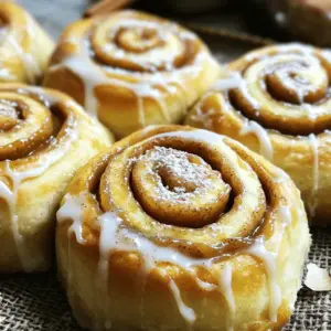 - 2 ¾ cups all-purpose flour - ¼ cup granulated sugar - 1 packet (2 ¼ teaspoons) active dry yeast - ½ teaspoon salt - 1 teaspoon ground cinnamon - ⅓ cup milk, warmed (about 110°F) - 2 tablespoons unsalted butter, melted - 1 large egg, at room temperature - ½ cup apple butter - 1 tablespoon brown sugar - 1 teaspoon pure vanilla extract - 1 cup powdered sugar (for glaze) - 1-2 tablespoons milk (to adjust glaze consistency) To make these apple butter cinnamon rolls, you need a mix of dry and wet ingredients. The dry items include flour, sugar, yeast, salt, and cinnamon. These give the rolls their structure and flavor. The wet items are just as key. Warm milk, melted butter, and a room temperature egg create a rich dough. Apple butter adds sweetness and depth. Together, these ingredients work to make the dough soft and tasty. You can also add optional ingredients to make the rolls even better. A glaze made from powdered sugar and milk can add a sweet shine. Adjust the milk to get your desired glaze thickness. This easy touch can really elevate your rolls! - In a large bowl, whisk together: - 1 cup all-purpose flour - ¼ cup granulated sugar - 1 packet (2 ¼ teaspoons) active dry yeast - ½ teaspoon salt - 1 teaspoon ground cinnamon - In another bowl, combine: - ⅓ cup warmed milk (about 110°F) - 2 tablespoons melted unsalted butter - 1 large egg at room temperature - Whisk until the mix is smooth. Now, pour the milk mix into the dry ingredients. Stir gently until the mixture is just combined. - Add more flour, ½ cup at a time, until a soft dough forms. Transfer this dough to a floured surface. Knead it for 5-7 minutes until smooth and elastic. - Place the dough in a greased bowl. Cover it with a clean cloth. Let it rise in a warm spot for about 1 hour, or until it doubles in size. - After the dough rises, gently punch it down. Roll it out into a rectangle about 12x18 inches. - Spread 2 tablespoons softened butter evenly over the rolled dough. Then layer on: - ½ cup apple butter - 1 tablespoon brown sugar - 1 teaspoon pure vanilla extract - Starting from a long edge, tightly roll the dough into a log shape. Cut this log into 12 equal pieces. - Place the cut rolls in a greased baking dish. Leave space for them to grow. Cover again with a cloth and let rise for another 30 minutes. - Preheat your oven to 375°F (190°C). Bake the rolls for 20-25 minutes, or until golden brown and puffed up. - While the rolls bake, mix powdered sugar with just enough milk to create a smooth glaze. Adjust the milk as needed. - Once baked, let the rolls cool for about 5 minutes. Drizzle the glaze over the warm rolls before serving. To get the best dough, knead it for about 5 to 7 minutes. This time helps the dough become smooth and elastic. You will know the dough is ready when it feels soft but not sticky. It should spring back when you poke it gently. If it sticks to your fingers, add a little flour while kneading. For the glaze, mix powdered sugar with milk until it flows easily. The glaze should be smooth but not too runny. If it's too thick, add more milk a tiny bit at a time. Taste it! You can add a pinch of salt or extra vanilla for a richer flavor. Serve your rolls warm right from the baking dish. For a fancy touch, transfer them to plates. Sprinkle a little cinnamon or chopped nuts on top. These small details make your rolls look and taste even better! {{image_4}} You can change the flavor of these rolls to match your taste. Adding pumpkin spice gives a cozy, warm taste. Just mix one teaspoon of pumpkin spice into the dry ingredients. You can also add nuts or fruits. Chopped walnuts or pecans bring a nice crunch. You can even add raisins or dried apples for a fruity twist. If you need gluten-free rolls, you can use gluten-free flour. Just make sure it is a 1:1 blend. It works well, and you won’t lose taste. For a dairy-free option, swap the milk for almond or oat milk. You can also use dairy-free butter. This way, everyone can enjoy these rolls! The glaze is the best part! A cream cheese glaze makes the rolls extra rich. To make it, mix 4 ounces of cream cheese with 1 cup of powdered sugar and 1-2 tablespoons of milk. Blend until smooth. If you want something sweeter, try a maple glaze. Just mix maple syrup with powdered sugar for a tasty twist. Either glaze will make these rolls even more special! To keep your apple butter cinnamon rolls fresh, store them properly. If you plan to eat them soon, leave them at room temperature. Place them in an airtight container or cover them with plastic wrap. This keeps them soft and tasty for about two days. If you want to store them longer, refrigeration is a good choice. Wrap each roll in plastic wrap or foil. Then, place the rolls in a sealed container. They can last up to a week in the fridge. Just be aware that refrigeration can make them a bit dry. When you're ready to enjoy your rolls again, reheating is key. The best method is using the oven. Preheat it to 350°F (175°C). Place the rolls on a baking sheet and cover them with foil. Heat for 10 to 15 minutes until warm. This keeps the rolls soft and fluffy. You can also use a microwave for a quick fix. Place a roll on a microwave-safe plate. Add a damp paper towel on top. Heat for 15 to 20 seconds. This method is quick but may not keep the texture as nice as the oven. Enjoy your rolls warm for a delicious treat! Yes, you can make these rolls ahead. Prepare the dough and let it rise. After that, shape the rolls and place them in the baking dish. Cover them and store in the fridge overnight. The next day, let them rise for about 30 minutes before baking. The dough is ready when it doubles in size. You can gently press a finger into the dough. If the indentation remains, the dough has risen enough. If it springs back, give it more time to rise. Yes, you can freeze these rolls. After baking, let them cool completely. Wrap each roll in plastic wrap and place them in a freezer bag. They can stay in the freezer for up to three months. When ready to eat, thaw and reheat. If you don’t have apple butter, you can use applesauce. It has a similar flavor but is less thick. You can also try pumpkin puree for a different taste. Just adjust the sugar since applesauce is sweeter. To make these rolls vegan, replace the egg with a flax egg or applesauce. Use plant-based milk instead of regular milk. Substitute the butter with coconut oil or a vegan butter. This way, you keep the taste while making them vegan-friendly. In this blog post, we covered the essential ingredients for apple butter cinnamon rolls, detailing dry and wet components, and optional extras. You learned the step-by-step process for preparing, kneading, and baking your rolls. We also shared tips for perfect texture, glaze preparation, and variations to explore. Enjoy making these rolls and impressing your loved ones. Baking can be fun and rewarding, so get experimenting in the kitchen!