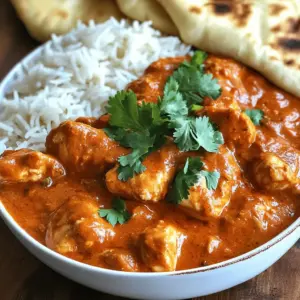 To make a tasty Chicken Tikka Masala, you need fresh and simple ingredients. Here’s what you will need: - 1.5 lbs boneless, skinless chicken thighs, cut into bite-sized pieces - 1 large onion, finely chopped - 4 cloves garlic, minced - 1 inch fresh ginger, grated - 1 (15 oz) can tomato sauce - 1 cup coconut milk (or substitute with heavy cream) - 2 tablespoons vegetable oil - Salt, to taste Spices are key to making this dish flavorful. You will need: - 1 tablespoon garam masala - 1 tablespoon ground cumin - 1 tablespoon ground coriander - 1 teaspoon turmeric powder - 1 teaspoon red chili powder (adjust based on spice preference) Garnishes add color and taste. Consider using these: - Fresh cilantro leaves, for garnish - Serve with fluffy basmati rice or warm naan bread - A side of raita (yogurt sauce) for cooling contrast Start with the Instant Pot on Sauté mode. Add 2 tablespoons of vegetable oil and let it heat. Once hot, toss in 1 large, finely chopped onion. Sauté it for 3-4 minutes until it turns soft and clear. Next, add 4 minced garlic cloves and 1 inch of grated fresh ginger. Stir and cook for about 1 minute. You want the mix to smell good but not burn. Then, it's time to spice things up! Add 1 tablespoon of garam masala, ground cumin, and ground coriander. Also, add 1 teaspoon each of turmeric and red chili powder. Mix it all well. Let the spices cook for 1-2 minutes to bring out their rich flavors. Now, add 1.5 pounds of boneless, skinless chicken thighs cut into bite-sized pieces. Stir the chicken until it is well coated with the spice mix. Season with salt to your taste. Sauté the chicken for 5 minutes, stirring occasionally. You want it to get a nice, light brown color. After that, pour in a 15 oz can of tomato sauce. Make sure to stir well so it blends with the chicken and spices. Secure the Instant Pot lid. Turn the valve to the Sealing position. Set it to Manual mode and set the timer for 10 minutes at high pressure. Once the timer goes off, perform a quick release. Carefully move the valve to Venting to let the steam out. After the pressure is gone, open the lid. Stir in 1 cup of coconut milk or heavy cream. Let it simmer on Sauté mode for 3-5 minutes. Stir occasionally to help the sauce thicken. Before serving, taste the dish. Adjust the salt if needed. Garnish with fresh cilantro leaves for a pop of color and flavor. Enjoy your meal! To get the best flavor in your Chicken Tikka Masala, follow these tips: - Sauté the aromatics well: Cook the onion until it is soft. This builds a nice base. - Bloom the spices: Let the spices cook for a minute or two. This wakes up their flavors. - Use fresh ingredients: Fresh garlic and ginger pack a punch. Always choose these over dried. Watch out for these common mistakes: - Not browning the chicken: Browning adds depth. Don’t skip this step. - Skipping the spices: Each spice matters. Missing one can change the taste. - Rushing the release: Quick release is great, but wait for the steam to stop. This keeps the sauce smooth. You can swap some ingredients if needed: - Chicken thighs for chicken breast: Thighs are juicier, but breasts work too. - Coconut milk for heavy cream: Coconut milk makes it lighter. Use cream for richness. - Tomato sauce for diced tomatoes: Diced tomatoes make a chunkier sauce. These tips will help you make a flavorful and tasty Instant Pot Chicken Tikka Masala. Enjoy cooking! {{image_4}} You can easily adapt this dish for vegetarians or vegans. Replace the chicken with chickpeas or cauliflower. Use coconut milk for creaminess. This keeps the dish rich and tasty. You can sauté extra veggies like bell peppers or spinach for more color and flavor. With these changes, you'll still enjoy a hearty meal. If you want to switch proteins, try shrimp or tofu. Shrimp cooks fast, so add it later in the process. Tofu should be firm and cut into cubes. Sauté it like chicken to get a nice texture. Each protein gives the dish a unique taste and feel. To change the spice level, adjust the red chili powder. For a milder dish, reduce it or skip it. You can also add yogurt or cream to cool it down. For more heat, add fresh chilies or extra chili powder. Taste as you go, and find your perfect balance. To store leftovers, first let the dish cool down. Place the chicken tikka masala in an airtight container. Keep it in the fridge for up to three days. Make sure to label the container with the date. This way, you’ll know how fresh it is. To reheat, you can use the microwave or the stovetop. If using the microwave, heat it in short bursts. Stir every minute to heat evenly. For the stovetop, warm it in a pot over low heat. Stir often until it’s hot. Adding a splash of coconut milk can help keep it creamy. You can freeze chicken tikka masala for up to three months. Use a freezer-safe container or a heavy-duty bag. Make sure to remove as much air as possible. When you’re ready to eat, thaw it in the fridge overnight. Reheat it gently before serving. This keeps the flavor fresh and tasty. Yes, you can use chicken breast. It will cook faster than thighs. Chicken breast is leaner, which means it can dry out. To prevent this, reduce the cooking time to about 8 minutes. Keep an eye on the chicken to ensure it remains juicy. I love serving this dish with fluffy basmati rice or warm naan bread. The rice soaks up the rich sauce perfectly. Naan is great for scooping up the chicken and sauce. You can also add a side of raita, a cool yogurt sauce. It balances the spices well and adds freshness. To amp up the heat, add more red chili powder. You can also include fresh green chilies during cooking. Another option is to serve with spicy pickles or hot sauce on the side. Adjust according to your taste to find that perfect spice level you enjoy! In this post, I covered how to make Instant Pot Chicken Tikka Masala. We explored key ingredients, step-by-step cooking, and essential tips. I shared ways to customize your dish, including vegetarian options and spice adjustments. Keep leftovers fresh by using proper storage techniques. Remember, experimenting can lead to new flavors. Don’t be afraid to try different proteins or spices. Enjoy your cooking journey!