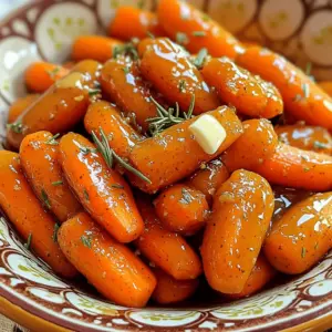 - 2 pounds baby carrots - 1/4 cup pure maple syrup - 2 tablespoons unsalted butter, melted - 1 teaspoon ground cinnamon - 1/2 teaspoon ground nutmeg - 1 tablespoon fresh rosemary, finely chopped (optional) - Salt to taste - 1 tablespoon fresh lemon juice For this dish, the main ingredients shine through. I love using baby carrots because they are sweet and tender. The maple syrup adds a rich flavor. The unsalted butter brings a creamy texture to the glaze. Adding cinnamon and nutmeg gives the carrots warmth and a cozy aroma. If you want an herbal note, fresh rosemary adds brightness. Salt enhances all the flavors, so don’t skip it. You can also add lemon juice for a bright, zesty kick. This simple step can balance the sweet glaze perfectly. Feel free to mix and match these ingredients to suit your taste. - Rinse and peel larger carrots. - Cut into uniform pieces. Start by rinsing your baby carrots under cool water. If you use larger carrots, peel them first. Then, cut them into uniform pieces. This helps them cook evenly. Even pieces ensure each carrot gets the same amount of glaze and heat. - Combine maple syrup and melted butter. - Mix in spices and lemon juice. In a bowl, whisk together the pure maple syrup and melted butter. Make sure it is smooth. Next, add in the ground cinnamon, ground nutmeg, salt, and fresh lemon juice. Stir until everything is fully mixed. This glaze is what makes the carrots sweet and flavorful. - Layer carrots in the slow cooker. - Pour glaze over the carrots. - Toss to coat and add rosemary. Put the carrots in the slow cooker in an even layer. Then, pour the maple glaze over them. Use a spoon to toss the carrots gently. Ensure every piece gets coated with the glaze. If you like, sprinkle some finely chopped fresh rosemary on top. This adds a nice herbal flavor. - Set slow cooker to low for 4-5 hours. - Or high for 2-3 hours. Now, cover the slow cooker with the lid. Set it to cook on low for 4 to 5 hours or on high for 2 to 3 hours. You want the carrots to be tender but not mushy. - Taste and adjust seasoning before serving. Before you serve, taste the glazed carrots. If they need more flavor, add a pinch of salt or a bit more maple syrup. This final touch makes a big difference! To make your maple glazed carrots shine, fresh herbs can add a burst of taste. I often use rosemary for its earthy notes. Just chop a tablespoon and sprinkle it on top before cooking. This small touch makes a big difference. Also, aim for high-quality maple syrup. The flavor is richer and more complex. Pure maple syrup brings a natural sweetness that pairs perfectly with carrots. Cooking time is key to getting the right texture. You want tender yet firm carrots, not mushy ones. Keep an eye on the cooking time. If you use a slow cooker, set it to low for 4-5 hours. For quicker results, use high for 2-3 hours. Cutting the carrots into uniform sizes helps them cook evenly. Aim for pieces that are about the same size. This way, they all finish cooking at the same time. When it comes to serving, presentation is important. Serve the warm glazed carrots in a nice bowl. Drizzle any leftover glaze from the slow cooker over the top. This adds a glossy finish that looks great. For a pop of color, garnish with a sprig of fresh rosemary. As for pairing, these carrots go well with roasted meats or grilled fish. They add a sweet touch that balances savory dishes beautifully. {{image_4}} You can change the sweetener in this recipe. Honey or agave syrup works well. These options give a different flavor and texture. If you choose honey, use a bit less than the maple syrup. Honey is sweeter. For agave syrup, you can keep the same amount. This makes it easy to fit your diet. Adding protein makes this dish heartier. You can mix in cooked bacon or nuts. Bacon adds a salty, smoky flavor. Nuts, like pecans or walnuts, give a nice crunch. These pair well with the sweet glaze. Serve the carrots next to roast chicken or grilled fish for a complete meal. For a vegetarian or vegan dish, replace the butter with plant-based options. Use coconut oil or vegan butter instead. This keeps the flavor rich and creamy. Make sure to check labels for dietary needs. With these swaps, the recipe stays delicious and fits various diets. To store your leftover maple glazed carrots, place them in airtight containers. This keeps them fresh and prevents odors from other foods. Make sure the lid is sealed well. The leftovers will last in the fridge for up to 4 days. If you want to enjoy them later, refrigerating is the way to go. If you want to freeze glazed carrots, follow these steps: First, let them cool completely. Then, pack them into freezer-safe bags or containers. Remove as much air as possible to prevent freezer burn. These carrots can stay good for up to 3 months in the freezer. When you're ready to eat them, thaw them in the fridge overnight. You can reheat your glazed carrots in two main ways: the oven or the microwave. For the oven, preheat to 350°F. Spread the carrots on a baking dish and cover with foil. Heat for about 15-20 minutes. This keeps them warm without drying out. If using the microwave, place the carrots in a bowl. Heat in short bursts, stirring in between. This keeps the flavor and texture nice and tasty. To make carrots tender, cook them on low heat. This slow method helps them soften without turning mushy. - Cut carrots into similar sizes for even cooking. - Avoid lifting the lid during cooking. This keeps the heat inside. - Cook for 4-5 hours on low or 2-3 hours on high. Yes, you can use frozen carrots, but adjust the cook time. Frozen carrots may need longer to cook. - Add an extra hour to your cooking time. - Skip thawing them first. Just toss them in straight from the freezer. Serve the carrots warm for the best taste. Here are some fun ideas: - Use a colorful bowl for a nice presentation. - Drizzle leftover glaze on top for added flavor. - Garnish with fresh rosemary for a pop of color. Yes, you can prepare the carrots ahead of time. Here’s how: - Wash and cut the carrots up to a day in advance. - Store them in the fridge in a sealed bag. - Cook them the day you plan to serve. This keeps them fresh and tasty. To wrap up, we explored a delightful slow cooker carrots recipe. The main ingredients are baby carrots, pure maple syrup, and butter. I shared tips on spices, cooking methods, and serving ideas. Remember, quality ingredients make a big difference. You can adapt this dish with different sweeteners and protein options. Store leftovers properly to enjoy later. Use these tips for tender, flavorful carrots that everyone will love. Try this recipe for your next meal; it’s simple and tasty! You'll impress everyone at the dinner table.