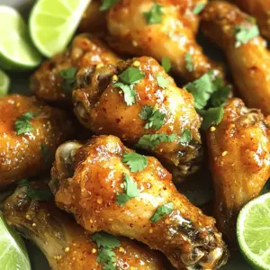 - 2 pounds chicken wings - 1/2 cup sweet chili sauce - 2 tablespoons low sodium soy sauce - 1 tablespoon garlic powder - 1 teaspoon smoked paprika - 1/2 teaspoon black pepper - 1/2 teaspoon salt - 1 tablespoon cornstarch - Fresh cilantro, finely chopped - Lime wedges When making Air Fryer Sweet Chili Chicken Wings, you need a few key items. First, chicken wings are the star. They should weigh about 2 pounds. Next, sweet chili sauce adds a nice kick. You will want half a cup of it. The low sodium soy sauce is a must too. Use two tablespoons to enhance the flavor. Now, for the seasonings. Garlic powder, smoked paprika, black pepper, and salt make the wings pop. You will need one tablespoon of garlic powder, one teaspoon of smoked paprika, and half a teaspoon each of black pepper and salt. To make them extra crispy, sprinkle one tablespoon of cornstarch on the wings. Lastly, for garnish, fresh cilantro adds a bright touch. Don't forget lime wedges! They give a nice zing when squeezed over the wings. This simple list of ingredients yields a flavorful delight that everyone will enjoy. First, you need to pat the wings dry using paper towels. This step is very important. Removing moisture helps the wings get crispy in the air fryer. If they are wet, they will steam and not get that nice crunch. Next, mix the marinade. In a bowl, combine the sweet chili sauce, low sodium soy sauce, garlic powder, smoked paprika, black pepper, and salt. Stir it well until everything blends nicely. Now, add the chicken wings to the bowl. Make sure each wing is covered in the sauce. Cover the bowl with plastic wrap. Let it sit for at least 30 minutes at room temperature. For a stronger flavor, you can refrigerate it for up to 2 hours. After marinating, sprinkle cornstarch over the wings. Toss them gently to coat evenly. The cornstarch is key for achieving that delightful crunch when cooking. Before you start cooking, preheat your air fryer to 400°F (200°C). This helps the wings cook evenly. Once preheated, arrange the wings in a single layer in the basket. If your air fryer is small, you may need to cook them in batches. Cook the wings for about 25 to 30 minutes. Flip them halfway through so they brown evenly. They should be golden brown and reach an internal temperature of 165°F (74°C). In the last 5 minutes of cooking, drizzle more sweet chili sauce over the wings. Let them cook for five more minutes. This adds a sticky glaze that makes the wings extra tasty. When done, carefully take the wings out of the air fryer. Sprinkle chopped cilantro on top for a fresh touch. Serve the wings right away with lime wedges on the side. Squeezing lime over the wings adds a bright flavor. For an appealing look, arrange the wings on a platter and add the lime wedges and cilantro. This makes the dish inviting for everyone! Marinating your wings is key. It helps them soak up flavor and moisture. I recommend marinating for at least 30 minutes. For more flavor, leave them in the fridge for up to 2 hours. This time makes a big difference! Set your air fryer to 400°F (200°C). Preheating is essential. It ensures the wings start cooking right away. This step helps create that crispy outer layer. If your wings are not crispy enough, check the drying process. Pat them dry well before marinating. Also, ensure you coat them evenly with cornstarch. This helps create that perfect crunch. For overcooked or undercooked wings, keep an eye on the time. Cooking for 25-30 minutes is ideal. Flip the wings halfway through for even cooking. Use a meat thermometer to check if they reach 165°F (74°C). You can mix up the marinade too! Try adding some hot sauce for a spicy kick. A splash of lime juice brings a fresh twist. You can also experiment with different sauces, like teriyaki or BBQ. For dips, I suggest ranch or blue cheese dressing. They pair well with the sweet chili wings. Serve with crunchy veggies or fries on the side for a full meal! {{image_4}} You can change the flavor of your wings easily. Here are two tasty options: - Spicy Variations with Added Heat Add some heat to your sweet chili wings. Mix in red pepper flakes or sriracha with the marinade. This gives a nice kick and adds depth. You can also use spicy chili sauce instead of sweet chili sauce for more heat. - Sweet and Tangy Alternatives For a sweeter taste, mix honey or maple syrup with the sweet chili sauce. You can also add lime juice for a tangy twist. This combo makes the wings bright and refreshing. If you want to try cooking your wings in a different way, here are two options: - Oven-Baked Version Preheat your oven to 425°F (220°C). Place the marinated wings on a baking sheet lined with parchment paper. Bake for about 30-35 minutes. Flip them halfway through for even cooking. This method gives crispy wings too! - Traditional Deep-Frying Approach Heat oil in a deep fryer or large pot to 375°F (190°C). Carefully add the marinated wings in batches. Fry for about 8-10 minutes or until golden brown. Drain on paper towels to remove excess oil. This method makes the wings super crispy! How you serve your wings can change the vibe of your meal. Here are some ideas: - Tailgate Recipe Suggestions Serve these wings at your next tailgate! Pair them with cold drinks and sides like coleslaw or chips. They are perfect for sharing and will be a hit! - Serving as Appetizers vs. Main Dishes You can serve the wings as appetizers for a party or as a main dish at dinner. If using them as a main, add rice or a salad on the side. This makes the meal more filling and balanced. To keep your wings fresh, store them in the fridge. Place them in an airtight container. They can last up to three days this way. If you want to keep them longer, freeze the wings. Wrap them in plastic wrap and place them in a freezer bag. They can stay good for up to three months in the freezer. When it’s time to enjoy leftovers, reheating is key. The best method is to use an air fryer. Set it to 350°F (175°C) and heat for about 5 to 7 minutes. This keeps the wings crispy. You can also use an oven. Preheat to 375°F (190°C) and bake for about 10 minutes. For safe eating, enjoy your wings within three days if refrigerated. If frozen, they stay good for up to three months. Check for signs of spoilage before eating. If they smell off or have a strange color, it’s best to throw them away. You should marinate chicken wings for at least 30 minutes. For the best taste, try to marinate them for 2 hours. This gives the sauce time to seep in and flavor the meat. If you do not have much time, even a quick 30-minute soak will still add flavor. Yes, you can use frozen wings, but I recommend thawing them first. This helps the marinade stick better and ensures even cooking. If you are in a rush, you can cook frozen wings, but they will take longer to reach the right temperature. You can use honey mixed with soy sauce for a quick swap. Another option is to combine ketchup with a bit of hot sauce. This mixture gives a sweet and spicy taste similar to sweet chili sauce. To make the wings healthier, use less sweet chili sauce or a low-sugar version. You can also skip the cornstarch for a lighter texture. Bake the wings instead of frying them for a healthier option. Yes, air fryer sweet chili chicken wings can be gluten-free. Just use gluten-free soy sauce. Always check the sauce label to ensure it does not contain gluten. By doing this, you keep the dish safe for those with gluten sensitivities. You learned how to make delicious sweet chili chicken wings in an air fryer. We covered the key ingredients, from chicken wings to sweet chili sauce. You also got step-by-step instructions to ensure crispy results. Plus, we explored tips for flavor and variations like spicy options. Don’t forget to store your leftovers properly to enjoy later. Now, it's time to gather friends or family and enjoy your tasty wings!