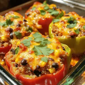 - Main ingredients for the casserole - 4 large bell peppers (any color), diced into bite-sized pieces - 1 lb ground turkey or beef, preferably lean - 1 cup quinoa or rice, cooked and fluffy - 1 can (15 oz) black beans, thoroughly drained and rinsed - 1 cup corn kernels (can be fresh or frozen) - 1 can (15 oz) diced tomatoes with green chilies, juices included - Seasonings and spices - 1 teaspoon ground cumin - 1 teaspoon smoked paprika - 1 teaspoon garlic powder - Salt and freshly cracked black pepper to taste - Toppings and garnishes - 1 ½ cups shredded cheese (sharp cheddar or a Mexican blend works well) - Fresh cilantro or parsley, finely chopped for garnish These ingredients create a warm and filling dish. The bell peppers add color and crunch. Ground turkey or beef gives the casserole its hearty base. Quinoa or rice makes it filling. Black beans and corn add fiber and flavor. The tomatoes bring a slight tang. Seasonings like cumin and paprika enhance the taste. Finally, cheese on top melts into a gooey delight. Fresh herbs add a burst of freshness. This mix makes for a comforting meal that you will love to share. 1. First, set your oven to 375°F (190°C). This helps the casserole cook evenly. Lightly grease a large casserole dish to prevent sticking. 2. Next, take a large skillet and place it over medium heat. Add 1 pound of ground turkey or beef. Cook the meat for about 7-10 minutes. Break it apart with a spatula to ensure it cooks well. Once it's brown, drain any fat from the skillet. 3. Now, add 4 diced bell peppers into the skillet. Stir and sauté them for about 5 minutes. You want them to soften and release their flavors. This step adds great taste to your dish. 4. Carefully stir in 1 cup of cooked quinoa or rice, 1 can of drained black beans, 1 cup of corn, and 1 can of diced tomatoes. Don't forget the juices! Season with 1 teaspoon each of ground cumin, smoked paprika, and garlic powder. Add salt and black pepper to taste. Mix everything well and heat it for another 3-5 minutes. This combines all the flavors nicely. 1. Pour the mixture into your prepared casserole dish. Spread it out evenly. This helps it bake thoroughly. 2. Now, sprinkle 1 ½ cups of shredded cheese on top. You can adjust the cheese based on your taste. 3. Cover the dish tightly with aluminum foil. This keeps moisture in. Place it in the preheated oven to bake for 25 minutes. 4. After 25 minutes, take off the foil and put the dish back in the oven. Bake it for an additional 10-15 minutes. You want the cheese to melt, bubble, and turn golden brown. 5. Once baked, remove the casserole from the oven. Let it cool for about 5 minutes. Before serving, sprinkle freshly chopped cilantro or parsley on top. This adds a nice touch of color and freshness. If you want to switch the ground turkey or beef, try ground chicken or pork. You can even use lentils or chickpeas for a hearty twist. For a vegetarian version, swap the meat for mushrooms or use a mix of beans. This will keep your dish tasty and filling. To cook quinoa, rinse it first to remove bitterness. Then, use two parts water to one part quinoa. Bring it to a boil and simmer until the water absorbs. For rice, follow the package instructions for best results. When you sauté, heat your pan before adding oil. This helps to seal in flavors. Cut your bell peppers and meat into small pieces for even cooking. Stir often to prevent burning and to mix flavors well. For side dishes, a fresh salad pairs nicely. Roasted vegetables or crusty bread also make great options. Serve the casserole warm from the oven for a cozy feel. To make your dish look fancy, sprinkle extra cheese and chopped herbs on top just before serving. A fresh garnish adds color and enhances the meal's appeal. {{image_4}} You can switch up the protein in your casserole for a new taste. If you want a lean option, try ground turkey or chicken. If you prefer beef, go for lean ground beef. For a meatless dish, use lentils or beans. These options give you a chance to play with different flavors. - Ground turkey or chicken: These meats are light and tasty. They soak up spices well. - Ground beef: This adds a rich, hearty flavor. It pairs nicely with cheese. - Lentils or black beans: These are great for a meatless meal. They add protein and fiber. Each protein creates a unique flavor profile. Ground turkey has a mild taste, while beef offers a bolder flavor. Lentils add earthiness, and black beans bring a slight sweetness. Feel free to mix proteins too! Adding spices and veggies can make your casserole even better. Want some heat? Try adding chili powder or crushed red pepper. These spices give the dish a kick. - Chili powder: This spice adds warmth and depth. It works well with the other flavors. - Crushed red pepper: Use this if you like it spicy! A little goes a long way. Mixing in extra veggies can also boost flavor and nutrition. You might add zucchini, mushrooms, or spinach. Chopped onions or garlic can add a nice aroma too. Remember to think about balance. You want the flavors to blend well. Enjoy experimenting with spices and veggies to find your favorite mix! After you enjoy your stuffed bell pepper casserole, store the leftovers right away. Let the casserole cool to room temperature first. Then, place it in an airtight container. This keeps it fresh for up to three days. You can also cover the dish tightly with plastic wrap or aluminum foil for good sealing. Make sure it’s snug to prevent air from getting in. If you want to save the casserole for later, freezing is a great option. Cut the casserole into single servings for easy thawing. Place each piece in a freezer-safe container or wrap it tightly in plastic wrap. Use aluminum foil for extra protection. Label each container with the date to track freshness. You can freeze it for up to three months. When it's time to eat, thaw the casserole in the fridge overnight. To reheat, place it in the oven at 350°F (175°C) for about 20-30 minutes. You can also use a microwave. Heat it in short bursts, checking often to avoid overcooking. This way, you will keep the taste and texture just right. Enjoy your meal! Can I make this casserole ahead of time? Yes, you can! Prepare the casserole up to the baking step. Then, cover it and store it in the fridge for up to two days. When you're ready, bake it straight from the fridge. Just add a few extra minutes to the baking time. How can I make it spicier? To add heat, try these options: - Use spicy sausage instead of ground meat. - Add diced jalapeños or crushed red pepper flakes. - Mix in a dash of hot sauce before baking. Feel free to adjust the spice level to your taste! What is the calorie count per serving? Each serving of this casserole has about 350-400 calories. This number can change based on the type of meat and cheese you use. How can I make this dish healthier? To make it healthier, consider these tips: - Use lean turkey or chicken. - Swap quinoa for rice for more fiber. - Add more veggies like zucchini or spinach. - Use low-fat cheese or reduce the amount of cheese. These simple changes can help you enjoy a lighter meal without losing flavor! This post gives you the keys to a tasty stuffed bell pepper casserole. We covered the main ingredients, step-by-step prep, and baking tips. I shared ingredient swaps and cooking techniques to boost flavor. Explore variations to suit your taste, and learn how to store leftovers for later. Don’t forget to check the FAQ for quick answers. Use these tips to enjoy cooking and eating this rich dish. Cooking should be fun and easy; now you’re ready to dive in!