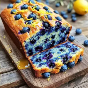 - 1 ½ cups all-purpose flour - 1 tsp baking powder - ½ tsp baking soda - ¼ tsp salt - ½ cup granulated sugar - 1 cup Greek yogurt - 2 large eggs - Zest of 1 lemon - 2 tbsp freshly squeezed lemon juice - 1 tsp vanilla extract - 1 cup fresh blueberries - 2 tbsp melted coconut oil or unsalted butter In this recipe, I use a mix of simple ingredients. The dry ingredients create the base. All-purpose flour gives the bread structure. Baking powder and baking soda help the bread rise, while salt adds flavor. The wet ingredients bring moisture and taste. Greek yogurt makes the bread soft and adds protein. The eggs help bind everything together. Lemon zest and juice give a bright, fresh flavor. Vanilla adds warmth and depth to the mix. For the special touch, I add fresh blueberries. They burst with sweetness and flavor. Using fresh blueberries is key. They keep the bread light and fluffy. Finally, I use melted coconut oil or butter for richness. Each ingredient plays a role, creating a perfect balance. Enjoy gathering these simple items to start your baking journey! - Preheat the oven to 350°F (175°C). - Prepare a 9x5-inch loaf pan by greasing it lightly with cooking spray or butter. You can also line it with parchment paper for easy removal later. - In a medium bowl, whisk together 1 ½ cups all-purpose flour, 1 tsp baking powder, ½ tsp baking soda, and ¼ tsp salt. Set this bowl aside. - In a large bowl, combine ½ cup granulated sugar, 1 cup Greek yogurt, and 2 large eggs. Add the zest of 1 lemon, 2 tbsp freshly squeezed lemon juice, and 1 tsp vanilla extract. Whisk these until smooth and creamy. - Gradually add the dry mix to the wet ingredients. Stir gently until just combined. Be careful not to overmix; this keeps the bread light. - Next, fold in 1 cup of fresh blueberries and 2 tbsp of melted coconut oil or unsalted butter. Make sure to distribute the blueberries evenly without breaking them. - Pour the batter into your prepared loaf pan. Use a spatula to smooth the top for an even bake. - Place the loaf pan in the oven and bake for 50 to 65 minutes. To check if it is done, insert a toothpick into the center. It should come out clean or with a few moist crumbs. - After baking, let the bread cool in the pan for about 10 minutes. Then, transfer it to a wire rack to cool completely. To get the best texture in your bread, avoid overmixing the batter. When you mix too much, the bread can turn out dense. You want to stir until just combined, then stop. This keeps the bread light and fluffy. Also, make sure to distribute the blueberries evenly. Fold them in gently to avoid breaking them. This way, each bite will have sweet blueberry goodness. For a rustic look, slice the bread carefully. A serrated knife works best for this. Arrange the slices on a wooden board for a nice touch. You can sprinkle some extra lemon zest on top to add color and flavor. Drizzy honey glaze over the slices gives a sweet finish. This not only makes the bread look appealing but also adds a delicious twist. One big mistake is using frozen blueberries. They can make the bread soggy and change its texture. Always choose fresh blueberries for the best results. Another mistake is not checking your baking temperature. If your oven runs hot or cold, it can affect the bake time. Always use an oven thermometer to ensure it is accurate. This helps your bread bake evenly and perfectly. {{image_4}} You can make this bread even better by adding spices. A pinch of cinnamon or nutmeg gives it a warm twist. You might also try different citrus. Orange or lime zest adds a nice flavor boost that pairs well with blueberries. Feel free to swap out yogurt types. If you are dairy-free, use non-dairy yogurt. It works just as well! For sweetness, you can substitute granulated sugar with honey or maple syrup. Both will add a unique flavor. If you need a gluten-free option, use a gluten-free flour blend. It’s easy to find at most stores. For a vegan alternative, replace the eggs with flax eggs. Use one tablespoon of flaxseed meal mixed with three tablespoons of water for each egg. This keeps the bread moist and delicious. After you bake the Greek yogurt blueberry lemon bread, let it cool completely. Store it in an airtight container. This keeps the bread moist and fresh. You can also wrap it in plastic wrap. Place it in the fridge for up to a week. If you want to enjoy it cold, take it straight from the fridge. For long-term storage, freezing is a great option. Slice the bread before freezing. Wrap each slice in plastic wrap and place them in a freezer bag. This way, you can take out just what you need. To reheat, simply toast a slice or warm it in the microwave for about 20 seconds. Enjoy it warm for the best taste! Greek yogurt blueberry lemon bread stays fresh for about a week in the fridge. If frozen, it can last up to three months. Just remember, the sooner you eat it, the better it tastes. Always check for any signs of spoilage before eating. Enjoy your delicious bread at its best! To check if your bread is done, use a toothpick. Insert it into the center of the bread. If it comes out clean or with a few moist crumbs, the bread is ready. If there’s wet batter on the toothpick, bake it a bit longer. I usually check after 50 minutes. Oven times can vary, so keep an eye on it! You can use frozen blueberries, but they come with pros and cons. Frozen blueberries can make your batter wetter, which may affect the texture. They also may break apart more than fresh ones. Fresh blueberries give the best texture and flavor. If using frozen, do not thaw them first. This helps keep the batter from turning blue. This bread is great on its own. However, you can serve it with butter or cream cheese. A light honey glaze adds a nice touch. You can also pair it with fresh fruit or a dollop of yogurt. For a fun twist, serve it with a cup of tea or coffee. Enjoying it warm makes it even better! In this post, we explored the key ingredients needed to make Greek Yogurt Blueberry Lemon Bread and detailed step-by-step instructions for baking. I shared tips for achieving the perfect texture, avoiding common mistakes, and suggested tasty variations. Remember, the key is to avoid overmixing and to ensure even blueberry distribution. Baking can be fun, and with these easy steps, you can create a homemade treat. Enjoy your baking journey and experiment with flavors!