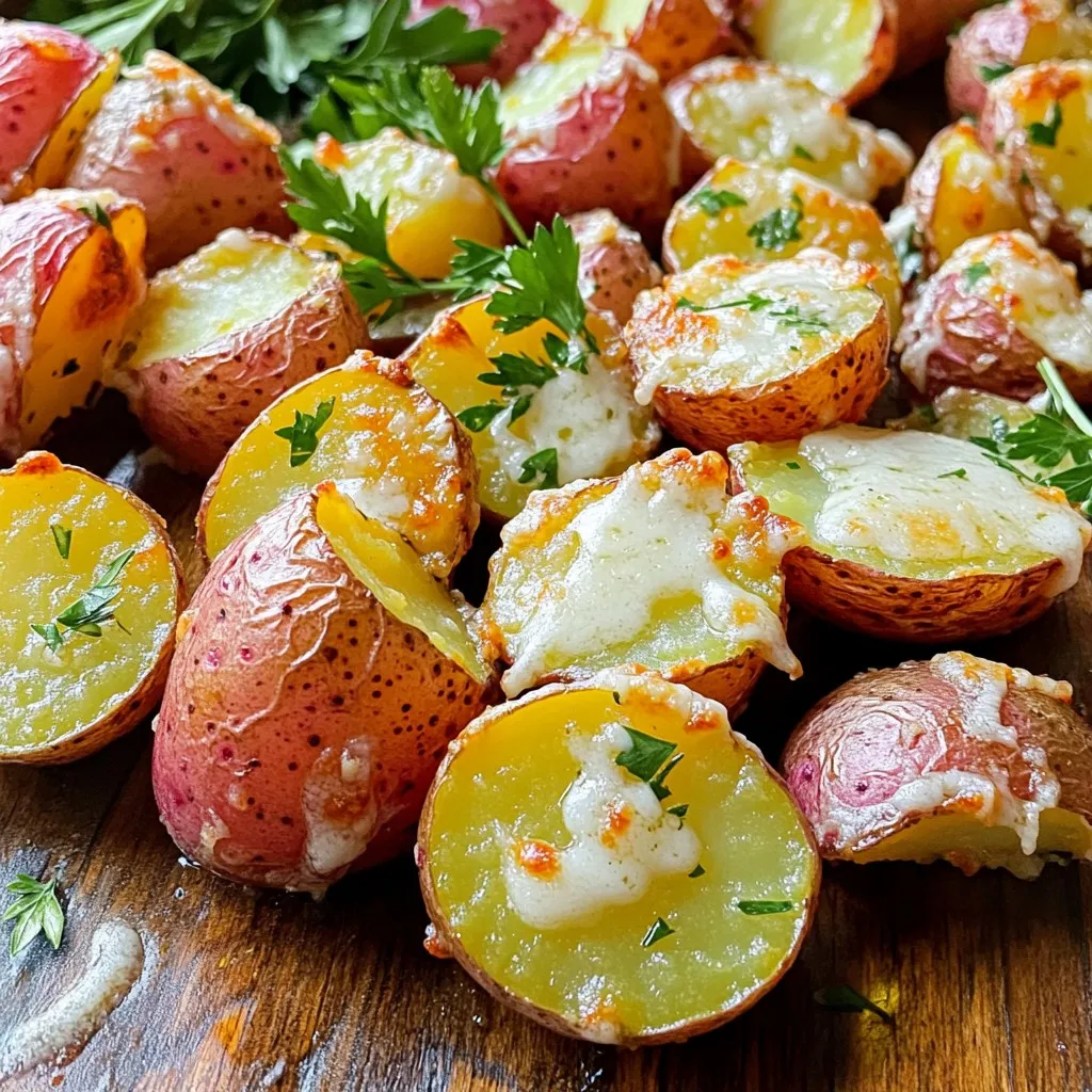 Garlic Parmesan Roasted Red Potatoes Flavorful Delight