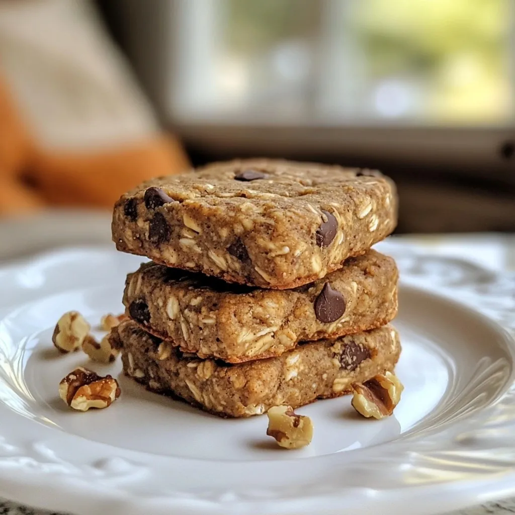 - 1 cup rolled oats - 1 cup almond flour - 1/2 cup protein powder (either vanilla or chocolate flavor) - 1/4 cup honey or maple syrup (for a vegan option, choose maple syrup) - 1/2 cup unsweetened almond milk - 1/2 teaspoon baking powder - 1/2 teaspoon ground cinnamon - 1/4 teaspoon salt - 1/2 cup dark chocolate chips (optional, for an added treat) - 1/4 cup chopped nuts (such as walnuts or pecans, also optional) Let’s break down the ingredients in detail. Rolled oats are the base of these biscuits. They add fiber and texture. Almond flour gives a nutty flavor and is gluten-free. You can choose protein powder in vanilla or chocolate. This adds protein and makes the biscuits filling. Sweeteners can be honey or maple syrup. Honey gives a rich taste, while maple syrup is great for vegans. Almond milk keeps the biscuits moist. Make sure it’s unsweetened, so the biscuits aren’t too sweet. Baking powder makes the biscuits rise. Ground cinnamon adds warmth and flavor. Salt balances the sweetness. Optional dark chocolate chips add a yummy twist, while nuts give crunch and nutrition. Feel free to mix and match these ingredients to suit your taste! {{ingredient_image_2}} 1. Preheating the oven Start by preheating your oven to 350°F (175°C). This step is key for even baking. 2. Preparing the baking tray Line a baking tray with parchment paper. This will stop the biscuits from sticking. 3. Mixing dry ingredients In a large bowl, combine: - 1 cup rolled oats - 1 cup almond flour - 1/2 cup protein powder - 1/2 teaspoon baking powder - 1/2 teaspoon ground cinnamon - 1/4 teaspoon salt Stir these together until you see no lumps. 4. Combining wet ingredients In another bowl, whisk together: - 1/2 cup unsweetened almond milk - 1/4 cup honey or maple syrup Make sure this mixture is smooth and well-blended. 5. Forming and shaping the biscuits Slowly mix the wet ingredients into the dry ones. Stir until you have a thick dough. If you want, fold in: - 1/2 cup dark chocolate chips - 1/4 cup chopped nuts Scoop out spoonfuls of dough and place them on the tray. Flatten each ball to about 1/2 inch thick. 6. Baking instructions Put the tray in the oven and bake for 15-20 minutes. Look for golden edges to know they are done. 7. Cooling and storing Let the biscuits cool on a wire rack. Once cool, store them in an airtight container for up to a week. You can also freeze them for later use. How to choose protein powder When picking protein powder, think about flavor and quality. You can choose vanilla or chocolate. Always check the label for added sugars or fillers. A clean protein powder helps keep your biscuits healthy and tasty. Adjusting sweetness levels You can change how sweet your biscuits are. If you like them sweeter, add more honey or maple syrup. If you prefer less sweetness, cut back on the sweetener. Taste the dough before baking to find your perfect balance. Ensuring the right dough consistency The dough should be thick and hold its shape. If it seems too dry, add a splash of almond milk. If it’s too wet, sprinkle in more almond flour. The right consistency makes for a better biscuit. Importance of cooling before storage Cooling is key! Let your biscuits cool on a wire rack. This step prevents them from getting soggy. Once cool, they can be stored in an airtight container. This keeps them fresh longer. Serving suggestions for added taste For a fun twist, serve your biscuits with nut butter or a drizzle of honey. You can also add fresh fruit or yogurt on the side. These toppings enhance the flavor and make breakfast special. Pro Tips Storage Tip: To keep your biscuits fresh, store them in an airtight container. They can last up to a week at room temperature. Flavor Boost: Experiment with different spices like nutmeg or cardamom to give your biscuits a unique flavor profile. Protein Power: Choose a protein powder that aligns with your dietary preferences, such as whey, pea, or hemp for varied nutritional benefits. Custom Add-ins: Feel free to include dried fruits like cranberries or raisins for added sweetness and texture in your biscuits. {{image_4}} You can easily change these protein breakfast biscuits to fit your needs. Here are some great swaps you can try: - Gluten-free options: Use gluten-free oats and almond flour. This keeps the biscuits tasty and safe for those with gluten allergies. - Vegan modifications: Replace honey with maple syrup. This simple switch makes your breakfast biscuits vegan-friendly. - Flavor variations: Add different spices like nutmeg or ginger. You can also use vanilla or almond extract for a fun twist. - Alternative add-ins: Mix in dried fruits like cranberries or raisins. You can also add seeds like chia or flax for extra crunch and nutrition. These swaps let you make the recipe your own. You can enjoy new flavors while keeping the biscuits healthy and packed with protein. To keep your protein breakfast biscuits fresh, use an airtight container. This helps prevent them from drying out. You can store them at room temperature for up to a week. Just make sure they are cool before sealing them. If you want to keep them longer, freeze the biscuits. They can last up to three months in the freezer. To freeze, place the cooled biscuits in a single layer on a baking sheet. Once frozen solid, transfer them to a freezer-safe bag. This method prevents them from sticking together. When you're ready to enjoy a biscuit, thaw it at room temperature. This usually takes about 30 minutes. If you want to heat them, pop them in the oven at 300°F (150°C) for about 5-10 minutes. This makes them warm and soft again. You can also microwave them. Just heat for 15-30 seconds, checking often to avoid overheating. Enjoy your protein-packed snack anytime! Protein biscuits offer a great way to start your day. They help build and repair muscles. They also keep you full for longer. This means you might snack less later. Plus, they are easy to make at home. These biscuits are healthier than many store-bought ones. You control the ingredients. You can skip added sugars and unhealthy fats. They also taste fresher since you make them yourself. Yes, you can! If you skip the protein powder, use more almond flour. You can also add nut butter for extra protein. Just know that the texture may change a bit. These biscuits last up to a week at room temperature. Store them in an airtight container. If you freeze them, they can last for months. Just thaw them before eating. Absolutely! You can change the sweetener or add spices. Use different nuts or seeds for crunch. Add dried fruits for a sweet twist. The options are endless, so have fun! These protein biscuits are quick and simple to make. You learned about key ingredients, preparation steps, tips, and variations. Each choice can boost flavor and nutrition. I shared storage tips to keep biscuits fresh. In summary, you can enjoy tasty, healthy biscuits. Feel free to customize them to fit your needs. With the right ingredients and techniques, you will make a snack you love. Happy baking!