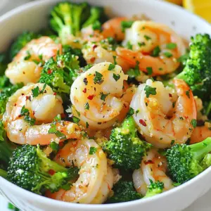 - 1 lb large shrimp, peeled and deveined - 4 cups broccoli florets - 3 tablespoons olive oil (divided) - 3 cloves garlic, finely minced - 1 teaspoon red pepper flakes - 2 tablespoons freshly squeezed lemon juice - Sea salt and freshly ground black pepper - 1/4 cup freshly grated Parmesan cheese - Fresh parsley, chopped, for garnish When making the low-carb shrimp and broccoli skillet, the flavor is key. You need fresh and bold tastes. The main stars are the shrimp and broccoli, but the added flavors bring this dish to life. First, the garlic and red pepper flakes add a warm kick. The garlic releases a rich aroma when sautéed. It only takes about 30 seconds to make it fragrant and golden. The red pepper flakes can be adjusted to your taste. If you like heat, add more! Next, the lemon juice brightens the dish. It balances the rich shrimp and the earthy broccoli. A splash of lemon lifts the flavors and makes them pop. Finally, if you want extra richness, sprinkle on Parmesan. It melts nicely and adds a creamy touch. Fresh parsley gives a burst of color and a fresh taste. All these ingredients work together to create a dish that is not only low in carbs but also full of flavor. Enjoy the blend of tastes and the health benefits it brings! {{ingredient_image_2}} - Heating the Skillet and Sautéing Garlic Heat 2 tablespoons of olive oil in a large skillet over medium heat. Wait until the oil is shimmering. Add minced garlic and red pepper flakes. Sauté for about 30 seconds. Stir constantly until the garlic smells great and is lightly golden. - Cooking Broccoli to Tender-Crisp Now, add 4 cups of broccoli florets to the skillet. Stir-fry for 4-5 minutes. You want the broccoli to be bright green and tender-crisp. This keeps a nice crunch in your dish. - Adding Shrimp to the Skillet Push the cooked broccoli to one side of the skillet. In the clear space, add 1 pound of large shrimp. Drizzle the remaining tablespoon of olive oil over the shrimp. - Seasoning and Cooking the Shrimp Season the shrimp with sea salt and black pepper. Cook for 3-4 minutes, flipping halfway through. The shrimp should turn pink and opaque when done. - Incorporating Lemon Juice and Cheese After cooking the shrimp, drizzle 2 tablespoons of lemon juice over the whole skillet. Gently toss all the ingredients together. This helps all the flavors mix well. - Final Toss and Garnishing If you want extra richness, sprinkle 1/4 cup of Parmesan cheese over the dish. Stir well until the cheese melts into the mix. Remove the skillet from heat and garnish with fresh chopped parsley before serving. For even cooking, heat your skillet well. Start with medium heat and add oil. This way, the shrimp and broccoli cook perfectly. When you add the garlic and red pepper flakes, stir often. This keeps the garlic from burning and adds great flavor. If you want more heat, add more red pepper flakes. Just remember, start small. You can always add more! Serve your shrimp and broccoli in a big bowl or on a nice platter. This makes it look inviting. To make it pop, add extra Parmesan on top. A lemon wedge on the side adds color and taste. Fresh parsley sprinkled on top makes your dish look fresh and bright. You can swap out the shrimp for chicken or tofu for a change. If you want fewer carbs, use zucchini noodles instead of pasta. For cheese, try low-fat options like mozzarella or cottage cheese. These swaps keep your dish healthy while still being tasty! Pro Tips Perfectly Cooked Shrimp: Make sure to cook the shrimp just until they turn pink and opaque. Overcooking can make them rubbery. Broccoli Crunch: To ensure your broccoli stays vibrant and crunchy, avoid overcooking. It should be tender but still have a bite. Flavor Boost: For an extra kick, consider adding a splash of white wine or chicken broth after sautéing the garlic. Serving Suggestion: Pair this dish with cauliflower rice or a simple green salad for a complete low-carb meal. {{image_4}} You can switch shrimp for chicken or tofu. Both options work well in this dish. - Substituting Chicken or Tofu: Use 1 lb of diced chicken breast. Cook it as you would the shrimp. For tofu, use firm tofu. Press it to remove water and cube it before adding it to the skillet. - Incorporating Other Seafood: Try scallops or salmon. Both seafood types pair nicely with broccoli. Adjust cooking times as needed. Scallops take about 3-4 minutes. Salmon will need about 5-6 minutes to cook through. Feel free to add more low-carb veggies. This keeps your meal interesting and nutritious. - Adding Other Low-Carb Vegetables: Consider zucchini, bell peppers, or asparagus. These veggies add color and taste. Chop them into bite-sized pieces and add them to the skillet with broccoli. - Seasonal Veggie Ideas: Use seasonal options like spinach or kale in the winter. Fresh green beans or snap peas work well in spring. They all enhance flavor and texture. Let’s explore ways to boost flavor in your dish. You can easily make it unique and tasty. - Experimenting with Different Herbs and Spices: Fresh herbs like basil or cilantro add freshness. You can also try smoked paprika or cumin for a twist. - Making it Creamy with Low-Carb Sauces: Incorporate a low-carb Alfredo sauce. This adds creaminess without extra carbs. You can make your own sauce or buy a ready-made option. Just stir it in before serving. To keep your Low-Carb Shrimp & Broccoli Skillet fresh, follow these tips: - Storing Leftovers in the Refrigerator Place the dish in an airtight container. It keeps well for up to three days. Make sure to cool it down before sealing. This prevents moisture build-up. - Freezing Tips for Long-Term Storage For longer storage, freeze in a freezer-safe container. It lasts up to three months. To maintain taste, avoid freezing with cheese. Add it fresh when reheating. To enjoy your dish again, reheating is key: - Best Methods to Reheat Without Compromising Texture Use a skillet over medium heat for best results. This helps keep the shrimp tender and broccoli crisp. You can also use the microwave but be careful not to overheat. - Recommended Cooking Times for Reheating Reheat on the stove for about 5 to 7 minutes. In the microwave, start with 1-2 minutes, stirring halfway through. Check for warmth before serving. Knowing how long to keep food is important: - How Long to Keep in the Fridge This dish stays fresh in the fridge for up to three days. After that, the quality may drop. - Signs of Spoilage to Watch For Look for a change in color or smell. If it smells off or looks slimy, it’s time to discard it. Safety first! Can I use frozen shrimp for this recipe? Yes, you can use frozen shrimp. Just make sure to thaw them first. Place them in cold water for about 15-20 minutes. This ensures they cook evenly. How do I adjust cooking time for different shrimp sizes? Larger shrimp take a bit longer to cook. If using jumbo shrimp, add an extra minute or two. Keep an eye on them. They should turn pink and opaque when done. What are the carb counts for this dish? This dish is low in carbs. Shrimp and broccoli have minimal carbs. A serving has about 5-7 grams of carbs. Perfect for low-carb diets! Is this recipe suitable for meal prep? Yes, this recipe is great for meal prep. Store it in airtight containers in the fridge. It stays fresh for up to three days. How can I make this dish spicier? Add more red pepper flakes to the skillet. You can also toss in some sliced jalapeños. Just remember, start small and taste as you go! Can I prepare this recipe in advance? Yes, you can prep some ingredients ahead. Chop the broccoli and mince the garlic. Keep them in the fridge until you're ready to cook. This saves time! This dish blends simple ingredients to create a healthy meal. You learned how to cook shrimp with broccoli, garlic, and spices. I shared tips to enhance flavor and presentation. You also have options for protein and veggies to fit your taste. Storing and reheating leftovers are made easy for your busy days. Enjoy experimenting with this recipe, and make it your own. Happy cooking!