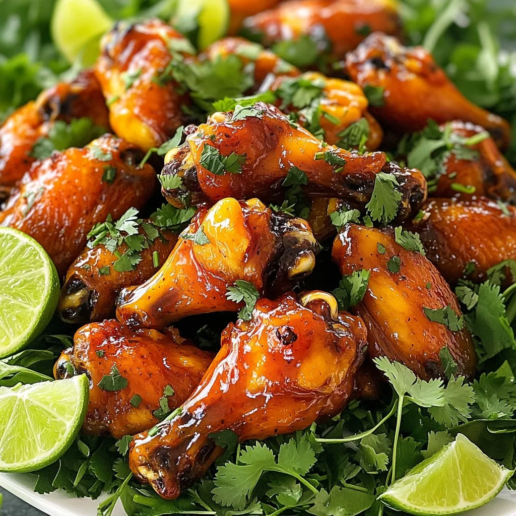Mango Habanero Sticky Chicken Wings Bold Flavor Boost