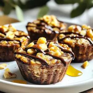 To make Peanut Butter Protein Oatmeal Cups, you need these ingredients: - 2 cups rolled oats - 1/2 cup natural creamy peanut butter - 1/4 cup honey or maple syrup - 1 cup almond milk (or your milk of choice) - 1/2 cup vanilla protein powder - 1/4 cup chopped dark chocolate (or chocolate chips) - 1 teaspoon vanilla extract - 1/2 teaspoon ground cinnamon - Pinch of salt These ingredients blend well to create a tasty and protein-packed snack. You can make your oatmeal cups more delicious with these toppings: - Chopped nuts - Dried fruits - Seeds These options add texture and flavor. You can mix and match based on what you have at home. If you need to swap an ingredient, here are some ideas: - Use almond butter instead of peanut butter for a nut-free option. - Swap honey for agave syrup for a vegan treat. - Use any milk alternative if you want to avoid dairy. - Replace dark chocolate with dried fruits for a healthier option. These substitutions keep your oatmeal cups tasty while fitting your needs. {{ingredient_image_2}} First, set your oven to 350&deg;F (175&deg;C). While it heats, take a muffin tin and lightly grease it with cooking spray. You can also use muffin liners for easy removal later. This step is key to avoid sticking! In a large bowl, mix together 2 cups of rolled oats, 1/2 cup of vanilla protein powder, 1/2 teaspoon of ground cinnamon, and a pinch of salt. Stir these dry ingredients well until they are fully blended. This mix gives your oatmeal cups a hearty base. In another bowl, whisk together 1 cup of almond milk, 1/2 cup of creamy peanut butter, 1/4 cup of honey (or maple syrup), and 1 teaspoon of vanilla extract. Make sure everything is smooth and well combined. This mixture adds moisture and flavor to your cups. Now, pour the wet mixture into the dry ingredients. Stir gently until just combined. You want to avoid overmixing, which can make your cups tough. Fold in 1/4 cup of chopped dark chocolate or chocolate chips evenly into the batter for a sweet touch. Spoon the batter into each muffin cup, filling them about three-quarters full. This allows room for rising as they bake. Place the muffin tin in the oven and bake for 15 to 20 minutes. They are done when the edges turn golden brown and the centers feel firm. Once baked, take the muffin tin out of the oven. Let it cool for 5 minutes in the pan. Then, carefully transfer the oatmeal cups to a wire rack to cool completely. For serving, enjoy them warm. You can add a dollop of peanut butter, a drizzle of honey, and some chopped nuts for extra flair. Store leftovers in an airtight container. They make a great snack or breakfast option! To keep your oatmeal cups from becoming tough, mix gently. After adding the wet mix to the dry mix, stir just until you see no dry flour. This helps keep the texture soft. Overmixing makes the oats too dense. Remember, it&rsquo;s okay if you see a few lumps. They will bake up just fine. Accurate measuring makes a big difference in baking. Use measuring cups for dry ingredients like oats and protein powder. For sticky items like peanut butter and honey, use a liquid measuring cup. Spray it lightly with cooking spray first for easier pouring. Always level off dry ingredients with a straight edge. This ensures you don&rsquo;t add too much or too little. You can easily switch things up for more flavor. Here are some tips: - Add spices: Try nutmeg or ginger for a warm kick. - Use different nut butters: Almond or cashew butter can change the taste. - Change the sweetener: Maple syrup or agave gives a unique twist. - Add toppings: Mix in chopped nuts or dried fruits for extra texture and flavor. These small changes can make your oatmeal cups feel new each time! Pro Tips Adjust Sweetness: Feel free to adjust the amount of honey or maple syrup to suit your taste. You can also add a ripe banana for natural sweetness! Protein Powder Variations: Experiment with different flavors of protein powder such as chocolate or cookies and cream to change up the flavor profile of your oatmeal cups. Storage Tips: These oatmeal cups can be stored in an airtight container in the refrigerator for up to a week. They also freeze well for longer storage. Custom Toppings: Get creative with toppings! Try adding fresh fruit, yogurt, or even a sprinkle of cinnamon on top before serving for an added touch. {{image_4}} You can use many types of protein powder. Whey protein is a popular choice. It mixes well and adds creaminess. Plant-based protein powders work too. Options include pea, hemp, or rice protein. Each type gives a different taste and texture. Experiment to find your favorite! You can easily change the flavor of your oatmeal cups. Add cocoa powder for a rich chocolate taste. You can also mix in shredded coconut for a tropical twist. If you love spices, try adding a dash of nutmeg or ginger. Don't forget to sprinkle in some cinnamon for warmth. Each flavor twist makes your snack exciting! Making these oatmeal cups vegan is simple. Just swap honey for maple syrup. Use a plant-based milk like almond or oat milk. For gluten-free options, make sure your oats are certified gluten-free. This way, everyone can enjoy these tasty snacks! To keep your Peanut Butter Protein Oatmeal Cups fresh, store them in an airtight container. This helps maintain their moisture and flavor. Place the container in the fridge if you plan to eat them within a week. If you think you will eat them later, freezing is a great option. Freezing these oatmeal cups is simple. First, let them cool completely after baking. Then, wrap each cup in plastic wrap or foil. You can also place them in a freezer-safe bag. Label the bag with the date. They will stay fresh for up to three months in the freezer. When you're ready to enjoy your frozen cups, remove them from the freezer. Let them thaw in the fridge overnight for best results. To reheat, place them in the microwave for about 30 seconds. Check if they are warm enough. If not, heat in 10-second bursts until they reach your desired temperature. You can also reheat them in the oven at 350&deg;F (175&deg;C) for about 10 minutes. Enjoy them warm for a tasty snack! Yes, you can use chunky peanut butter. It adds a nice texture. The oatmeal cups will have little bits of peanut in each bite. Just keep in mind that chunky peanut butter may change the cup's overall consistency a bit. If you love that crunchy bite, go for it! These oatmeal cups last about five days in the fridge. Store them in an airtight container for best results. They make a great grab-and-go snack. If you want them to last longer, consider freezing them. You can make these without protein powder. Just add an extra half cup of oats to replace it. The cups may be less fluffy but will still taste great. They will still provide energy and nutrients without the protein boost. You can serve these oatmeal cups in many fun ways. Try topping them with: - A dollop of extra peanut butter - Slices of banana or strawberries - A sprinkle of chopped nuts or seeds - A drizzle of honey or maple syrup These toppings add flavor and make them more fun to eat! In this post, we explored making Peanut Butter Protein Oatmeal Cups. We covered main ingredients, optional toppings, and substitution ideas. You learned step-by-step instructions for baking, from preparing the oven to cooling tips. I shared useful tricks to improve your muffins and various ways to change flavors or meet dietary needs. Store your cups well to keep them fresh. These oatmeal cups are easy to make and tasty to enjoy. Try them out for a healthy snack or breakfast!