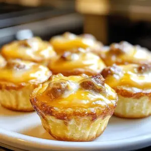 To make Copycat McGriddle Bites, you need some key ingredients. Here&rsquo;s what you will need: - 1 cup pancake mix - 3/4 cup milk - 1 large egg - 1/2 teaspoon vanilla extract - 1 tablespoon granulated sugar - 1/2 cup cooked and crumbled sausage (or a vegetarian alternative) - 1/2 cup shredded cheddar cheese - 1/4 cup maple syrup, plus extra for serving - Cooking spray or butter for greasing the muffin tin These ingredients come together to create fluffy bites with a sweet and savory taste. You can mix things up with some fun add-ins. Here are a few ideas: - Use diced ham or bacon instead of sausage. - Swap cheddar cheese for pepper jack for a spicy kick. - Add chopped green onions for extra flavor. - Try adding a dash of cinnamon for a warm spice. Feel free to get creative with your choices! Having the right tools makes cooking easier. Here are some tools I recommend: - Mini muffin tin for perfect bite-sized portions. - Mixing bowl for combining your ingredients. - Whisk or spatula to mix the batter. - Measuring cups and spoons for accuracy. - Toothpick for swirling in the maple syrup. These tools will help you make the process smooth and fun! {{ingredient_image_2}} First, preheat your oven to 375&deg;F (190&deg;C). This step warms the oven, helping the bites cook evenly. While the oven heats, grease a mini muffin tin. You can use cooking spray or butter. This ensures the bites won&rsquo;t stick! In a large bowl, combine the pancake mix, milk, egg, vanilla extract, and sugar. Stir the mixture gently with a whisk or spatula. It&rsquo;s okay if you see some lumps; avoid overmixing. This keeps the bites fluffy and soft. Next, use a spoon or small scoop to fill each muffin cup about 3/4 full with batter. This gives the bites enough room to rise. Now, drizzle a teaspoon of maple syrup into each cup. Use a toothpick to swirl it gently into the batter. This adds a sweet burst of flavor. Place the muffin tin in the preheated oven. Bake the bites for about 12 to 15 minutes. They are ready when they turn golden brown. Insert a toothpick in the center; it should come out clean. After baking, let the bites cool in the pan for a few minutes. Then, gently remove them and transfer to a wire rack. Enjoy the bites warm, with extra maple syrup on the side. They are great for breakfast, snacks, or brunch. For a fun touch, serve them on a platter with a drizzle of syrup! To make sure your McGriddle bites are fluffy, avoid mixing too much. When you combine the pancake mix, milk, egg, vanilla, and sugar, stir until just mixed. A few lumps are okay. Overmixing makes the bites dense. Also, remember to fill the muffin tins only about three-quarters full. This helps them rise nicely while baking. Swirling maple syrup into the batter adds great flavor. After you fill the muffin cups with batter, add a teaspoon of syrup to each. Use a toothpick to swirl it gently. Be careful not to mix it too much; you want to see the syrup. This creates pockets of sweet flavor in every bite. Serve your McGriddle bites warm for the best taste. Place them on a nice platter and drizzle with extra maple syrup. You can add a dusting of powdered sugar for a sweet touch. These bites are perfect for breakfast or a snack. They also work well for brunch gatherings with friends and family. Pro Tips Use Buttermilk for Extra Fluffiness: Substitute regular milk with buttermilk in the batter for an extra fluffy texture and a slight tang that complements the sweetness. Mix-In Variations: Feel free to experiment with other mix-ins like cooked bacon, diced bell peppers, or different types of cheese to customize your bites. Keep Them Warm: If you're serving these bites at a gathering, keep them warm in an oven set to low heat (around 200&deg;F) until you're ready to serve. Perfect Swirl Technique: For a more pronounced maple flavor, gently swirl the syrup in a figure-eight motion with a toothpick instead of just a single swirl. {{image_4}} You can easily make these bites vegetarian. Simply swap the crumbled sausage for a plant-based option. Try using crumbled tempeh or veggie sausage. Both options work well and keep the bites tasty. You&rsquo;ll still get that great flavor but without the meat. Cheese can change the whole taste of your McGriddle bites. While cheddar is great, you can try other cheeses, too. Creamy mozzarella adds a mild flavor, while pepper jack gives a spicy kick. You can also mix cheeses for more depth. Just remember to keep it fun and mix it up! Do you want a sweet treat or a savory snack? You can tweak the recipe to fit your taste. To go sweet, add cinnamon or nutmeg to the batter. For a savory twist, add herbs like thyme or rosemary. You can even mix in diced bell peppers or onions for more flavor. The choice is yours! Store leftover McGriddle bites in an airtight container. Keep them in the fridge. They will stay fresh for up to three days. If you plan to eat them later, let them cool completely before storing. This helps prevent sogginess. When you want to enjoy your McGriddle bites again, reheat them in the oven. Preheat your oven to 350&deg;F (175&deg;C). Place the bites on a baking sheet and warm them for about 10 minutes. This method keeps them crispy. You can also use a microwave. Heat them in 15-second bursts until warm, but they may not stay crispy. Freezing McGriddle bites is easy. After they cool, place them in a freezer-safe bag. Remove as much air as you can to prevent freezer burn. They can last up to two months in the freezer. To thaw, move them to the fridge overnight. For quick thawing, use the microwave. Just be careful not to overheat them. Yes, you can make these bites ahead of time. Prepare the batter and fill the muffin tin. Cover it and store in the fridge for up to 24 hours. Bake them fresh when you're ready to enjoy. To reheat, pop them in the oven at 350&deg;F (175&deg;C) for about 5-7 minutes. This keeps them warm and crispy. You can also use a microwave for 20-30 seconds, but they may get soft. Absolutely! You can use any pancake mix you like. Just check if it requires different liquid ratios. Some gluten-free mixes work well too. For a vegetarian option, use plant-based sausage. You can swap regular milk with almond milk or oat milk for dairy-free bites. Use a flax egg as a substitute for the egg if needed. Each bite has about 50 calories, 3 grams of fat, and 2 grams of protein. This can vary based on ingredients used. Always check your specific brands for exact numbers. In this article, we explored how to make tasty Copycat McGriddle Bites, discussing essential ingredients, step-by-step cooking instructions, and helpful tips. I shared options for variations and storage methods to keep your bites fresh. Remember, cooking should be fun and creative. Don&rsquo;t hesitate to play with flavors and ingredients. Enjoy these bites at breakfast or as a snack. With a bit of practice, you&rsquo;ll master this recipe and impress your family and friends. Happy cooking!