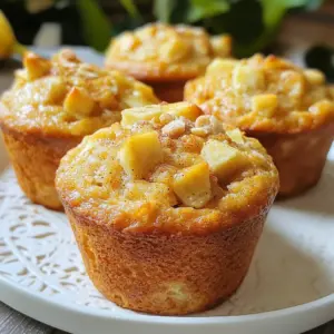 - 2 ripe bananas, mashed - 1 cup rolled oats - 1/2 cup whole wheat flour - 1/3 cup honey or maple syrup - 1/2 cup unsweetened almond milk - 1/4 cup unsweetened applesauce - 1 teaspoon baking powder - 1/2 teaspoon baking soda - 1/2 teaspoon ground cinnamon - 1/4 teaspoon salt - 1/2 cup chopped nuts or dark chocolate chips (optional) These ingredients come together to create a warm, tasty muffin. The ripe bananas bring natural sweetness. The oats provide fiber, while the whole wheat flour adds a nutty flavor. Honey or maple syrup gives a touch of sweetness without refined sugar. Almond milk keeps it dairy-free and light. Applesauce adds moisture and flavor. Baking powder and baking soda help the muffins rise. Cinnamon adds warmth, and salt balances the sweetness. You can even add nuts or dark chocolate chips for extra yum! Each muffin has around 120 calories. The macronutrient breakdown is as follows: - Carbohydrates: 20g - Fats: 3g - Protein: 3g This makes the muffins a healthy snack or breakfast choice. They are low in calories but high in flavor. Plus, the fiber from oats keeps you full longer. This combination helps you stay energized throughout the day. {{ingredient_image_2}} Start by preheating your oven to 350&deg;F (175&deg;C). This gives the muffins the right heat to rise well. You should line a muffin tin with paper liners or lightly grease it. This step helps prevent the muffins from sticking. In a big mixing bowl, combine 2 ripe bananas that you&rsquo;ve mashed well, 1/3 cup of honey or maple syrup, 1/2 cup of almond milk, and 1/4 cup of applesauce. Stir until the mixture is smooth and creamy. This mix adds natural sweetness and moisture to your muffins. In another bowl, whisk together 1 cup of rolled oats, 1/2 cup of whole wheat flour, 1 teaspoon of baking powder, 1/2 teaspoon of baking soda, 1/2 teaspoon of ground cinnamon, and 1/4 teaspoon of salt. Mixing these dry items well ensures even flavor and rise in your muffins. Gradually add the dry mixture to the wet mixture. Stir gently until just combined. Do not overmix, as this can make your muffins tough. If you like, fold in 1/2 cup of chopped nuts or dark chocolate chips for an extra flavor boost. Then, fill each muffin cup about two-thirds full with the batter. Place the muffin tin in the oven and bake for 18 to 20 minutes. To check if they are done, insert a toothpick into the center of a muffin. If it comes out clean, they are ready. If not, give them a few more minutes. Once baked, let the muffins cool in the tin for about 5 minutes. Then, carefully move them to a wire rack to cool completely. For a lovely touch, serve these muffins warm. You can dust the tops with a bit of cinnamon or pair them with Greek yogurt and fresh fruit for a beautiful breakfast. To make great muffins, avoid overmixing. When you mix the wet and dry ingredients, stir gently. You want to just combine them. If you mix too much, your muffins may turn out tough. To check if muffins are done, use a toothpick. Insert it into the center of a muffin. If it comes out clean, the muffins are ready. If it has wet batter on it, bake a few more minutes. You can use different sweeteners in this recipe. Instead of honey, try maple syrup or agave nectar. Each sweetener gives a unique taste to your muffins. If you want dairy-free or gluten-free muffins, it's easy! Use almond milk or coconut milk for dairy-free. For gluten-free, swap whole wheat flour with oat flour. These changes keep the muffins tasty and healthy. Want to boost flavor? Add spices like nutmeg or ginger. A splash of vanilla extract can also make your muffins pop with taste. You can even mix in fresh fruit like blueberries or chopped apples for extra joy. Pro Tips Use Overripe Bananas: The riper the bananas, the sweeter and more flavorful your muffins will be. Look for bananas with lots of brown spots for the best results. Don&rsquo;t Overmix: When combining wet and dry ingredients, mix until just combined. Overmixing can lead to dense muffins, so be gentle! Experiment with Add-Ins: Feel free to customize your muffins by adding extras like dried fruits, seeds, or spices like nutmeg for a unique flavor profile. Storage Tips: To keep your muffins fresh, store them in an airtight container at room temperature for up to 3 days or freeze them for longer storage. {{image_4}} You can easily add more flavor to your banana oatmeal muffins. Try mixing in blueberries or chocolate chips. Blueberries add a burst of sweetness and a pop of color. Dark chocolate chips bring a rich taste that pairs well with bananas. Both options work great with the base recipe. Just fold them in gently before you fill the muffin cups. If you want vegan muffins, swap honey for maple syrup. Use flaxseed mixed with water instead of eggs. This keeps the muffins moist and tasty. For nut-free muffins, just skip the nuts. You can still enjoy all the other flavors without them. There are plenty of ways to adapt this recipe to meet your needs. You can make these muffins special for any season. In the fall, add pumpkin puree and pumpkin spice for a warm flavor. In the summer, mix in fresh peaches or strawberries. These seasonal fruits bring a fresh taste and a nice change. Adjusting your flavors with the seasons makes baking fun and exciting. You can store Healthy Banana Oatmeal Muffins at room temperature or in the refrigerator. If you plan to eat them within a few days, keeping them on the counter works well. Just place them in an airtight container. They stay fresh for about three days this way. If you want to keep them longer, the fridge is best. They will last up to a week in there. Just remember to seal them tightly to avoid drying out. Freezing muffins is a great way to save them for later. First, let the muffins cool completely. Then, wrap each muffin in plastic wrap. This keeps them fresh. After that, place the wrapped muffins in a freezer-safe bag or container. They can stay in the freezer for up to three months. When you're ready to enjoy them, just take out what you need. To reheat your muffins, you have a few options. You can use the microwave for a quick fix. Heat them for about 15 to 20 seconds. If you want better texture, try the oven. Preheat it to 350&deg;F (175&deg;C) and place the muffins inside for about 5 to 10 minutes. This makes them warm and soft again, just like fresh out of the oven. Healthy Banana Oatmeal Muffins stay fresh for about 3 to 5 days at room temperature. Store them in an airtight container to keep them moist. If you want to keep them longer, you can freeze them. They last up to 3 months in the freezer. Just thaw them overnight in the fridge before you eat. Yes, you can make these muffins gluten-free. Use gluten-free rolled oats and a gluten-free flour blend instead of whole wheat flour. This swap keeps the muffins fluffy and tasty. Always check labels to ensure your ingredients are gluten-free. Yes! Ripe bananas with brown spots are great for these muffins. They are sweeter and add a nice flavor. The brown spots show that the bananas are soft and easy to mash. This makes your muffins moist and delicious. To make the muffins sweeter, you can add more honey or maple syrup. A tablespoon or two should do the trick. You can also mix in some chocolate chips or dried fruit for extra sweetness. Just remember to balance it with the other flavors. These banana oatmeal muffins are simple to make and full of good things. We covered everything from ingredients to baking tips. You learned how to mix wet and dry items, plus easy storage ideas. Remember, you can customize these muffins for any season or diet. Enjoy experimenting with flavors and share your creations with friends. Making healthy snacks can be fun and tasty. Happy baking!