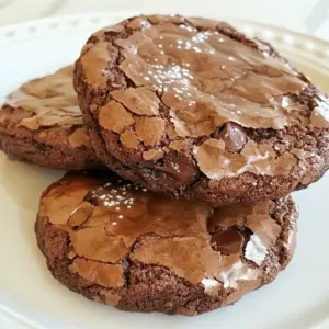 To make fudgy brownie cookies, you need a mix of sweet and rich ingredients. Here&rsquo;s what you will gather: - 1 cup (200g) granulated sugar - 1/2 cup (100g) packed brown sugar - 1/2 cup (115g) unsalted butter, melted and slightly cooled - 2 large eggs, at room temperature - 1 teaspoon pure vanilla extract - 1/2 cup (65g) all-purpose flour - 1/3 cup (30g) unsweetened cocoa powder - 1/4 teaspoon fine sea salt - 1/4 teaspoon baking powder - 1 cup (170g) semisweet or dark chocolate chips - 1/2 cup (80g) chopped walnuts or pecans (optional, but highly recommended) These ingredients create a rich and chewy cookie that tastes like a brownie. The mix of sugars gives a nice sweetness while the butter adds depth. Eggs help bind it all together. The cocoa powder gives that rich chocolate flavor, and the chocolate chips add extra gooeyness. You can toss in nuts for a crunchy twist if you like! {{ingredient_image_2}} 1. First, preheat your oven to 350&deg;F (175&deg;C). This warms the oven for even baking. 2. Line a baking sheet with parchment paper. This helps the cookies not stick and makes cleanup easy. 1. In a large bowl, combine 1 cup of granulated sugar and 1/2 cup of brown sugar. 2. Pour in 1/2 cup of melted butter and whisk until smooth. 3. Add 2 large eggs and 1 teaspoon of vanilla extract. Beat the mixture until it becomes creamy and well mixed. 1. In another bowl, sift together 1/2 cup of flour, 1/3 cup of cocoa powder, 1/4 teaspoon of sea salt, and 1/4 teaspoon of baking powder. 2. Gradually mix the dry ingredients into the wet mixture. Stir gently until just combined. Do not over-mix; some dry bits are okay. 1. Gently fold in 1 cup of chocolate chips and, if you like, 1/2 cup of chopped walnuts or pecans. This adds a great crunch to your cookies. 1. Use a tablespoon or cookie scoop to drop dough onto the prepared baking sheet. Leave about 2 inches apart for spreading. 2. Bake in the preheated oven for 10-12 minutes. The edges should be set, and the centers should look soft and gooey. 1. After baking, let the cookies cool on the baking sheet for about 5 minutes. This helps them firm up. 2. Transfer the cookies to a wire rack to cool completely. This keeps them from getting soggy on the bottom. To get a fudgy texture, you must not over-mix your dough. When you mix too much, you add air, which makes the cookies cakey. You want a rich, dense bite. Stir gently until just combined. Baking time can change based on your oven. Start with 10 minutes. Check your cookies. They should have set edges but soft centers. If they look too shiny, give them another minute or two. For the best flavor, use semisweet or dark chocolate chips. They melt well and give a deep taste. If you like it sweeter, go for milk chocolate chips. Each choice impacts the final cookie. Adding nuts can boost the crunch. Walnuts or pecans work great. Chop them roughly, so they mix well into the dough. You can also leave them out if you prefer a smoother bite. To present your cookies nicely, arrange them on a wooden board. A colorful cake stand can brighten your table. You can dust the cookies with powdered sugar for a classy touch. Pair these cookies with drinks for a treat. A tall glass of cold milk is classic. If you want warmth, a cup of coffee or hot cocoa works well. Enjoy your sweet moment! Pro Tips Use Room Temperature Eggs: Ensuring your eggs are at room temperature helps them blend better into the batter, resulting in a smoother cookie dough and a more uniform texture. Sift Dry Ingredients: Sifting the flour and cocoa powder not only removes lumps but also aerates the mixture, contributing to a lighter, more delicate cookie. Don&rsquo;t Overmix: Mixing until just combined is key to keeping your cookies fudgy. Overmixing can lead to tough cookies, so stop as soon as you see no dry flour. Cool on the Baking Sheet: Letting the cookies cool on the baking sheet for a few minutes before transferring them to a wire rack allows them to firm up and maintain their chewy texture. {{image_4}} You can easily change the taste of your fudgy brownie cookies. Adding peppermint extract gives a fresh twist. Just a teaspoon will brighten the flavor. If you love coffee, try adding espresso powder. It enhances the chocolate taste. Swirling in peanut butter or Nutella is another fun option. It creates a creamy center that melts in your mouth. Use a knife to create swirls before baking. This adds a beautiful look and rich taste. You can make these cookies fit your diet! For a gluten-free option, substitute all-purpose flour with a gluten-free blend. Look for one that includes xantham gum for the best texture. If you need a vegan version, swap the eggs for flax eggs. Mix one tablespoon of flaxseed meal with three tablespoons of water to replace one egg. Use a plant-based butter instead of regular butter to keep it dairy-free. You can make your cookies any size you want! For mini cookies, scoop smaller amounts of dough. Bake them for about 8-10 minutes. They will be cute and perfect for a quick treat. If you prefer large cookies, use a bigger scoop. Bake them for 12-14 minutes. These giant treats are great for cookie sandwiches! Just add your favorite filling like ice cream or frosting between two cookies. To keep your fudgy brownie cookies fresh, store them in an airtight container. This method helps keep moisture in, so your cookies stay soft and chewy. You can place parchment paper between layers of cookies to prevent sticking. You can keep them at room temperature for up to five days. If it's warm where you live, you may want to refrigerate them. Just remember that cold cookies can become a bit firmer. You can freeze both the dough and baked cookies for later enjoyment. To freeze dough, scoop it onto a baking sheet lined with parchment. Freeze until solid, then transfer the dough balls to a freezer-safe bag. They will last for up to three months. For baked cookies, let them cool completely. Place them in an airtight container or freezer bag, with layers separated by parchment paper. They also freeze well for up to three months. To thaw, remove cookies from the freezer and let them sit at room temperature for about 30 minutes. For dough, bake straight from the freezer but add an extra minute or two to the baking time. Enjoy your delicious treats anytime! To make your brownie cookies chewier, try adjusting the sugar and butter. Use more brown sugar than granulated sugar. Brown sugar adds moisture and chewiness. You can also melt the butter instead of using it cold. This keeps the dough softer. Another tip is to slightly under-bake your cookies. Let them cool on the sheet, as they will firm up. Yes, you can substitute ingredients. If you have a nut allergy, leave out the nuts. You can also use dairy-free butter and non-dairy chocolate chips for a vegan option. Instead of all-purpose flour, almond flour works well too. This can change the texture, but it still tastes great. Make sure to adjust amounts if needed. These cookies will stay fresh for about a week at room temperature. Store them in an airtight container. To keep them longer, you can freeze them. Baked cookies freeze well for up to three months. Just let them thaw at room temperature. If you freeze the dough, it can last for about two months. Brownie cookies are denser and fudgier than regular cookies. They have a richer chocolate flavor because of the cocoa powder. Regular cookies often have a lighter texture and can be crispier. Brownie cookies also have a chewy inside and a slightly crisp edge, giving them a unique bite. The mix of both worlds makes them special and delicious. This blog post covered the key ingredients, steps, and tips for making brownie cookies. We discussed the right mix of sugars, butter, and chocolate. You learned how to achieve a fudgy texture and explore fun variations. When storing, remember to keep cookies airtight for lasting freshness. Enjoy creating these delicious treats. Your kitchen adventures with brownie cookies are just beginning!
