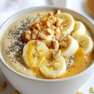 To make your No-Sugar-Added Protein Banana Pudding, you'll need the following: - 3 ripe bananas, peeled - 2 cups unsweetened almond milk - 1/2 cup vanilla protein powder - 1/4 cup chia seeds - 2 tablespoons natural peanut butter (or your preferred nut butter) - 1 teaspoon pure vanilla extract - 1/2 teaspoon ground cinnamon - A pinch of salt This pudding is packed with nutrients and protein. Each serving has about: - Calories: 220 - Protein: 10 grams - Fat: 8 grams - Carbohydrates: 28 grams - Fiber: 5 grams - Sugar: 5 grams (natural sugars from bananas) This makes it a great snack or dessert option that also supports your health goals. You can customize your pudding with fun toppings. Here are some ideas: - Sliced bananas for extra sweetness - Crushed nuts like walnuts or almonds for crunch - Unsweetened coconut flakes for a tropical twist Feel free to mix and match! These toppings add flavor and texture, making each bite special. {{ingredient_image_2}} Start by peeling the ripe bananas. Place them in a blender. Add in the unsweetened almond milk, vanilla protein powder, chia seeds, natural peanut butter, vanilla extract, ground cinnamon, and a pinch of salt. This mix of ingredients will give your pudding a strong flavor and smooth texture. Blend everything on high speed. Make sure the mixture is completely smooth and creamy. You may need to stop and scrape down the sides of the blender. If it feels too thick, you can add more almond milk. Taste it! If you want it sweeter, toss in another banana and blend again. Pour the blended mixture into a medium bowl or an airtight container. Cover it well and place it in the fridge. Let it chill for at least 2 hours. This time helps the chia seeds swell and thicken the pudding. When you take it out, stir it well to break any clumps. If it feels too thick, add a splash of almond milk until it's just right. Select ripe bananas for the best flavor. Look for bananas with a few brown spots. These spots show they are sweet and ready to use. Avoid bananas that are too green or too black. They can taste starchy or overly mushy. You can also use frozen bananas. Just let them thaw before blending. For a smooth pudding, blend well. Start with ripe bananas and almond milk. If the pudding is too thick, add more almond milk slowly. Blend until it is creamy and smooth. If you like a thicker pudding, let it chill longer. The chia seeds will swell and add a nice texture. Use natural ingredients to boost flavor. Vanilla extract adds sweetness without sugar. Ground cinnamon gives a warm, spicy kick. If you want more sweetness, add an extra ripe banana. Nut butter adds creaminess and flavor, too. Top with nuts or coconut for added crunch and taste. Pro Tips Choose Ripe Bananas: The riper the bananas, the sweeter and creamier your pudding will be. Look for bananas with plenty of brown spots for optimal flavor. Experiment with Nut Butters: Feel free to swap out peanut butter for almond or cashew butter for different flavor profiles. Each nut butter brings its unique taste and nutrition. Chill for Better Texture: Allowing the pudding to sit in the fridge not only enhances the flavor but also helps the chia seeds thicken the mixture, resulting in a creamier pudding. Customize Your Toppings: Get creative with toppings! Fresh fruits, nuts, or seeds not only add texture but also boost the nutritional value of your pudding. {{image_4}} You can switch up the protein powder in this recipe. Try chocolate or strawberry protein powder for a fun twist. You might also use plant-based protein for a dairy-free option. Each choice changes the flavor, making your pudding unique. Experiment with different brands to find the one you like best. If you're not into almond milk, other dairy alternatives work well too. Coconut milk gives a rich, creamy taste. Soy milk can add a smooth texture. Oat milk is another great choice if you want something thicker. These options keep your pudding tasty and healthy. Want to add more flavor? You can mix in some cocoa powder for a chocolatey version. Adding a dash of nutmeg gives a warm spice. A spoonful of maple syrup can enhance sweetness without added sugar. Even a splash of coffee can create a fun mocha flavor. Get creative and make this pudding your own! Store any leftover banana pudding in an airtight container. This keeps the pudding fresh. Place it in the fridge right after serving. It stays good for up to four days. If you see any signs of spoilage, do not eat it. You can freeze this banana pudding if you want to keep it longer. Pour the pudding into freezer-safe containers. Leave some space at the top for expansion. Seal the containers tightly. It can stay frozen for up to three months. To use it, thaw it in the fridge overnight. The pudding tastes best when eaten fresh. However, if you store it well, it can last. In the fridge, it lasts for about four days. In the freezer, it lasts for three months. Always check for texture and smell before eating. Yes, you can make this recipe without protein powder. If you skip it, you lose some protein. To keep it tasty, add an extra banana or use Greek yogurt. This keeps the pudding creamy and rich. You may need to adjust the almond milk to get the right texture. To make more servings, simply multiply the ingredients. For example, if you want to serve eight, double each ingredient. Use six bananas instead of three, and four cups of almond milk instead of two. Mix well and chill as usual. Just remember, the chilling time may stay the same. You can enjoy many healthy toppings for your banana pudding. Sliced bananas offer a fresh taste. Crushed nuts like walnuts or almonds add a nice crunch. Unsweetened coconut flakes give a tropical feel. You can even sprinkle some cinnamon for extra flavor. Choose what you like best! In this post, we covered how to make banana pudding from scratch. You learned about the ingredients, blending techniques, and how to chill your pudding for the best results. We also shared tips on picking ripe bananas and suggested ways to enhance flavor naturally. With variations for protein and milk alternatives, plus storage tips, you've got everything you need. Try this recipe today, and enjoy a tasty, healthy treat! Your homemade pudding will impress everyone!
