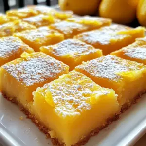 To make bright lemon brownies, you need a few simple ingredients. Here&rsquo;s the complete list: - 1 cup unsalted butter, melted - 2 cups granulated sugar - 4 large eggs - Zest of 2 medium lemons - 1 cup freshly squeezed lemon juice - 1 teaspoon pure vanilla extract - 2 cups all-purpose flour - 1/2 teaspoon baking powder - 1/4 teaspoon fine salt - Optional: Powdered sugar for dusting Each ingredient plays a key role. The unsalted butter gives richness. Sugar adds sweetness. Eggs bind everything together, creating a soft texture. The lemon zest and juice provide a bright, tangy flavor. Vanilla enhances the overall taste. Flour gives the brownies their structure. Baking powder helps them rise, while salt balances the sweetness. If you like, a dusting of powdered sugar adds a nice touch. These ingredients come together to create a treat that is both sweet and tart. You will love how easy they are to prepare! {{ingredient_image_2}} First, preheat your oven to 350&deg;F (175&deg;C). This step is key for even baking. Next, take a 9x13 inch baking pan. Grease it well to prevent sticking. Line the pan with parchment paper, leaving some hanging. This makes it easy to lift the brownies out later. In a large bowl, pour in 1 cup of melted unsalted butter. Add 2 cups of granulated sugar. Whisk this mixture together. You want it smooth with no lumps. This step helps create a rich base for your brownies. Now, add 4 large eggs to the butter-sugar mix. Incorporate them one at a time. Mix well after each egg. This helps create a smooth batter. Then, fold in the zest of 2 medium lemons and 1 cup of freshly squeezed lemon juice. Add 1 teaspoon of pure vanilla extract. Stir until everything blends together. In another bowl, sift together 2 cups of all-purpose flour, 1/2 teaspoon of baking powder, and 1/4 teaspoon of fine salt. Sifting helps to aerate the flour and removes clumps. This is important for light and fluffy brownies. Carefully add the dry mix to the wet ingredients. Gently stir until just combined. Be careful not to overmix. Overmixing can lead to dense brownies, and we want them light and airy. Pour the batter into your prepared pan. Use a spatula to spread it evenly. Bake in your preheated oven for 25-30 minutes. Keep an eye on them as they bake. Look for a golden top. To check if they are done, insert a toothpick into the center. It should come out clean or with a few moist crumbs. After baking, let them cool in the pan for about 10 minutes. Then, use the parchment to lift the brownies out. Place them on a wire rack to cool completely. To get the best texture, mix your butter and sugar well. This step helps create a light and airy brownie. When you add the eggs, do it one at a time. Mix well after each egg to keep the batter smooth. Be gentle when adding the flour mixture. Overmixing will make the brownies tough. You want a soft, chewy bite. For a bolder lemon taste, add more zest. This will make your brownies even brighter. You can also mix in a pinch of sea salt. Salt can enhance the sweet and sour flavors. If you want a unique twist, try adding a bit of almond extract. It pairs well with lemon and adds depth. To present your brownies beautifully, cut them into even squares. A clean knife helps create sharp edges. Dust the top with powdered sugar for a sweet touch. You can also add lemon slices on top for a fresh look. Use colorful plates to make your dessert pop. Bright colors catch the eye and make your treat more inviting. Pro Tips Use Fresh Lemons: For the best flavor, always use fresh lemons instead of bottled lemon juice. The zest and juice from fresh lemons will give your brownies a vibrant and aromatic citrus taste. Don't Overmix: When combining the dry ingredients with the wet, mix just until combined. Overmixing can lead to dense brownies instead of the light, airy texture you want. Check for Doneness: Since oven temperatures can vary, start checking your brownies a few minutes before the recommended baking time. A toothpick should come out clean or with a few moist crumbs for perfect doneness. Cooling is Key: Allow the brownies to cool completely before cutting. This helps them set and makes it easier to achieve clean, even squares when you slice them. {{image_4}} You can add nuts to your lemon brownies for extra texture. Chopped walnuts or pecans work well. Just fold in about one cup of nuts into the batter before baking. This little change adds a nice crunch. It also gives a richer flavor. Nuts balance the sweet and tangy taste of the lemon. Try this if you enjoy a bit of crunch in your treats! Lemon brownies are great, but you can mix things up! Try adding other citrus fruits like lime or orange. Replace some lemon juice with lime juice for a zesty twist. You can also use orange zest for a sweeter taste. This will create a fun and fresh flavor. Each citrus brings its own unique taste. Experiment to find your favorite blend! If you love chocolate, this variation is for you! Melt some chocolate and swirl it into the batter. Use about half a cup of melted chocolate. You can create a marbled look. Just pour the brownie batter into the pan, then drizzle in the melted chocolate. Use a knife to gently swirl it. This gives a rich, chocolatey flavor that pairs well with lemon. It adds a delightful surprise to each bite! To keep your lemon brownies fresh, store them in an airtight container. This helps maintain their moist texture. You can layer them with parchment paper to avoid sticking. Place the container in a cool, dry spot. Avoid direct sunlight, as it can affect flavor and texture. You can freeze lemon brownies for longer shelf life. First, let them cool completely. Then, cut them into squares. Wrap each square in plastic wrap, then place them in a freezer bag. To thaw, take them out and let them sit at room temperature for about 30 minutes. Enjoy them as if they were fresh! Lemon brownies last about 3 to 4 days at room temperature. If you store them in the fridge, they can last up to a week. For the best flavor, eat them within the first few days. If you notice any changes in texture or smell, it's best to discard them. Yes, you can use lemon extract. However, it will change the flavor. Use about 2 teaspoons of extract for a strong taste. Fresh lemon juice gives a bright and tangy flavor that is hard to beat. It also helps keep the brownies moist. Check the top for a golden color. Insert a toothpick in the center. If it comes out clean or with a few moist crumbs, they are ready. The brownies should feel set but still soft. Let them cool before cutting. Yes, you can make them gluten-free. Replace all-purpose flour with a gluten-free blend. Ensure the blend has a good structure for baking. This way, you still get that delightful texture and taste. Lemon brownies pair well with whipped cream or vanilla ice cream. Fresh berries add a nice touch too. You can also serve them with a cup of tea or coffee. The flavors balance nicely, making your treat even better. These lemon brownies are a delightful treat made from simple ingredients. We covered how to mix the butter and sugar, combine the wet and dry elements, and bake them perfectly. You learned tips for great texture and flavor, plus fun ways to change things up. Remember to store these treats properly for the best taste. With these easy steps, you can enjoy these delicious brownies anytime. Bake, share, and savor!