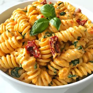 - Whole Wheat Pasta: Use 8 oz of whole wheat pasta, like fusilli or penne. Whole wheat gives a hearty texture and adds fiber. - Sun-Dried Tomatoes: You need 1 cup of sun-dried tomatoes, packed in oil. Drain them and chop roughly. They bring a rich, tangy flavor to the dish. - Plant-Based Milk: Choose 1 cup of unsweetened almond milk or any plant-based milk. Almond milk keeps the sauce creamy without added sugar. - Dried Basil and Oregano: These herbs add warmth and depth. They make the dish taste fresh and bright. - Garlic: Use 3 cloves of finely minced garlic. Garlic gives a strong, savory flavor that enhances the whole dish. - Nutritional Yeast: This is optional but highly recommended. It adds a cheesy taste without using dairy. Just sprinkle some in for extra flavor! - Fresh Spinach: Add 2 cups of roughly chopped fresh spinach. Spinach adds vibrant color and nutrition. - Alternative Greens: You can substitute with kale or arugula for a different flavor. - Additional Herbs or Spices: Feel free to add fresh herbs like parsley or more spices to suit your taste. Experiment for your perfect blend! {{ingredient_image_2}} To cook the pasta perfectly, use a large pot. Bring salted water to a rolling boil. Add the whole wheat pasta, using either fusilli or penne. Follow the package instructions for timing. You want it to be al dente, which means it should have a slight bite to it. This gives the pasta a nice texture. Once cooked, drain it, but don&rsquo;t forget to save about 1/2 cup of pasta water. This water has starch, which helps make the sauce creamy. Soaking the cashews is key for a smooth cream. Use raw cashews and soak them in water for 2-4 hours. This softens them and makes blending easier. After soaking, drain the cashews. In a high-speed blender, mix the soaked cashews with almond milk, minced garlic, dried basil, and oregano. Blend until smooth. If your cream is too thick, add a splash of the reserved pasta water. This helps you reach the creamy consistency you want. To enhance the flavors, saut&eacute; the sun-dried tomatoes. Heat olive oil in a large skillet over medium heat. Once hot, add the chopped sun-dried tomatoes. Saut&eacute; for about 3 minutes. This step helps the tomatoes release their rich flavors into the oil. It makes the whole dish taste better. Be careful not to burn the tomatoes; medium heat works best. Now it&rsquo;s time to mix everything. Add the drained pasta to the skillet with the saut&eacute;ed sun-dried tomatoes. Pour the creamy cashew mixture over the pasta. Gently toss everything together. If the sauce seems too thick, stir in the reserved pasta water little by little. This helps achieve your desired creamy texture. Next, fold in the chopped spinach. Cook for about 2 minutes, just until the spinach wilts. Make sure to taste and adjust the seasoning with salt and pepper. Serve the creamy sun-dried tomato pasta generously on plates. If you want, sprinkle nutritional yeast on top for a cheesy flavor and add fresh basil leaves for a nice touch. To get the perfect creaminess in your sauce, start by adjusting the thickness. If your cashew cream is too thick, add a splash of pasta water. This helps make the sauce silky and smooth. If you want an alternative to cashew cream, use silken tofu or coconut cream. Both options yield a rich texture. Adding spices or herbs can elevate your dish. Consider mixing in red pepper flakes for a kick. Fresh herbs, like parsley or chives, can brighten the flavor. You might also want to try adding a squeeze of lemon juice for a zesty twist. Optional ingredients like artichoke hearts or olives can also enhance the taste. Avoid overcooking your spinach. It should wilt quickly&mdash;just about two minutes is perfect. This keeps it vibrant and fresh. Also, make sure to blend your cashew mixture correctly. If it's too chunky, the sauce won&rsquo;t be smooth. Blend until it&rsquo;s creamy for the best texture. Pro Tips Soak Cashews Properly: For the creamiest texture, soak your cashews for at least 2-4 hours. This allows them to soften, making it easier to blend into a smooth sauce. Choose Quality Sun-Dried Tomatoes: Opt for sun-dried tomatoes packed in oil for added flavor. These will enhance the overall richness of the dish. Use Fresh Spinach: Fresh spinach wilts beautifully and adds vibrant color. Avoid using frozen spinach as it can release excess water into the dish. Adjust Creaminess: If you prefer a thinner sauce, gradually add reserved pasta water until you reach your desired consistency. This allows you to customize the dish to your liking. {{image_4}} For a protein boost, add chickpeas or lentils to your dish. These plant-based proteins blend well with the creamy sauce. Simply mix in a cup of cooked chickpeas when you combine the pasta and cream. They add a nice texture and are very filling. You can also try adding tofu or tempeh. Cook them in the skillet before adding the sun-dried tomatoes. This adds a hearty element and makes the meal even more satisfying. If you need gluten-free pasta, look for brown rice or chickpea pasta. These options work well and taste great. Cook them just like regular pasta. Whole grain pasta offers more fiber than regular pasta. It can make your dish more nutritious. I recommend using whole wheat fusilli or penne for a chewy texture. Regular pasta can be used, but whole grain adds a healthy twist. To switch up the flavors, add vegetables like mushrooms or bell peppers. Saut&eacute; them with the sun-dried tomatoes for extra taste. This adds color and nutrients to your dish. You can also experiment with different herbs. Try fresh basil or parsley for a pop of freshness. Adding a pinch of red pepper flakes can give your dish a nice kick. Don't hesitate to mix and match! To store leftovers of your creamy sun-dried tomato vegan pasta, let it cool first. Place it in an airtight container. This helps keep it fresh longer. You can store it in the fridge for up to three days. If you see any signs of spoilage, it&rsquo;s best to throw it out. You can freeze this creamy pasta if you want to save some for later. First, let it cool down completely. Then, scoop it into freezer-safe containers. Make sure to leave some space at the top, as it will expand when frozen. You can keep it in the freezer for up to three months. When it&rsquo;s time to eat, thaw the pasta in the fridge overnight. To reheat, warm it on the stove. Add a splash of plant-based milk or reserved pasta water to help it become creamy again. This creamy pasta pairs well with many dishes. Try serving it with a simple side salad or steamed veggies. You can also enjoy it with garlic bread for a hearty meal. If you want to add protein, consider serving it with lentils or chickpeas. A sprinkle of fresh herbs can also enhance the flavors. Yes, you can make this pasta gluten-free. Use gluten-free pasta options like brown rice or chickpea pasta. These alternatives cook well and hold sauce nicely. Just follow the package directions for cooking times. The sauce lasts about three to five days in the fridge. Store it in an airtight container. Make sure it cools down before sealing. When ready to eat, you can warm it on the stove or in the microwave. This recipe is not nut-free due to cashews. For a nut-free option, try using sunflower seeds instead. Soak them the same way and blend until smooth. This will give you a creamy texture without nuts. Yes, you can use other non-dairy milks. Options like oat milk or soy milk work well too. Each type adds its own flavor. Almond milk gives a subtle taste, while coconut milk adds richness. You can add heat by using red pepper flakes or diced jalape&ntilde;os. Start with a small amount and taste as you go. This way, you can control the spice level to suit your taste. This blog post guides you in making a delicious pasta dish. We covered essential ingredients, including whole wheat pasta and sun-dried tomatoes. You learned tips on cooking pasta and making smooth cashew cream. Don't forget about optional add-ins like spinach and flavored herbs to boost taste. Storing leftovers properly extends shelf life and maintains flavor. With these tips, you'll create a creamy, satisfying meal every time. Enjoy experimenting and making this dish your own!