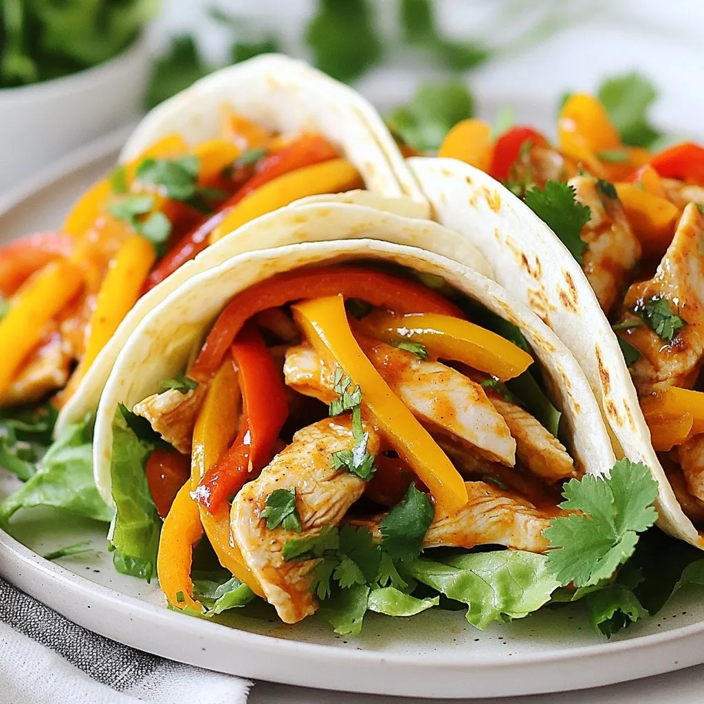 Savory Sweet Chili Chicken Wraps Quick and Tasty Meal