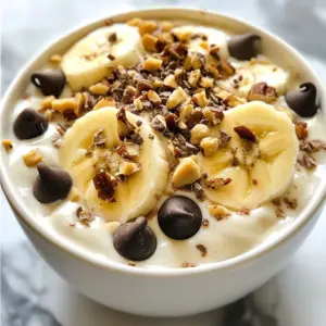 - 1 cup plain Greek yogurt - 2 tablespoons almond butter - 2 tablespoons honey or maple syrup - 1 scoop vanilla protein powder - 1/4 cup almond flour - 1/4 teaspoon vanilla extract - 1/4 teaspoon salt - 1/4 cup mini dark chocolate chips This protein cookie dough Greek yogurt is both fun and healthy. Each ingredient packs a punch of flavor and nutrition. 1. Greek Yogurt: This forms the base. It gives protein and creaminess. It is low in fat and high in protein. 2. Almond Butter: I love using almond butter for its rich taste. It adds healthy fats and a nutty flavor. You can also use peanut butter or any nut butter you like. 3. Honey or Maple Syrup: This is your sweetener. You can choose honey or maple syrup based on your taste. Both options add natural sweetness. 4. Vanilla Protein Powder: This boosts the protein content. It helps create that cookie dough flavor. Use any brand you prefer. 5. Almond Flour: This gives a light texture. It also adds a nutty flavor. This flour is gluten-free, making it a great choice. 6. Vanilla Extract: This adds a hint of sweetness and depth. Just a little goes a long way for flavor. 7. Salt: It enhances all the flavors in this mix. A tiny pinch is all you need. 8. Mini Dark Chocolate Chips: These are the best part! They add sweetness and make it feel like a treat. - Sliced banana - Extra chocolate chips - Crushed nuts You can make your yogurt even more fun with toppings. Sliced banana adds creaminess. Extra chocolate chips give a sweet crunch. Crushed nuts add texture and healthy fats. Feel free to mix and match! {{ingredient_image_2}} 1. Mixing the primary ingredients Start by taking a mixing bowl. Add one cup of plain Greek yogurt. Then, include two tablespoons of almond butter or your favorite nut butter. Next, pour in two tablespoons of honey or maple syrup. Add one scoop of vanilla protein powder, a quarter cup of almond flour, a quarter teaspoon of vanilla extract, and a quarter teaspoon of salt. 2. Blending for a creamy consistency Use a whisk or spatula to blend these ingredients. Mix until the mixture is smooth and creamy. Make sure there are no lumps left. This step is key to enjoying a nice texture in your yogurt. 3. Folding in chocolate chips Gently fold in a quarter cup of mini dark chocolate chips. Leave a few aside for later use. This will add a delightful surprise in every bite. - Personalizing sweetness levels After mixing, taste your yogurt. If you want it sweeter, feel free to add more honey or maple syrup. Adjusting sweetness lets you create a flavor that suits your taste. - Modifying protein powder amounts If you prefer a protein boost, add more protein powder. Just remember to blend well after each addition. Finding the right protein level is easy and fun. - Chilling instructions for optimal taste For a cool treat, transfer the yogurt to a serving bowl. Let it chill in the fridge for about 30 minutes. This makes the flavors blend nicely. - Presentation tips for a delightful look Serve your yogurt chilled or at room temperature. Top it with extra chocolate chips, sliced banana, or crushed nuts. This not only looks good but adds extra flavor and crunch to your snack. Mixing well is key to a smooth yogurt. Use a whisk or spatula for the best results. Start with the Greek yogurt and nut butter. Add honey and protein powder next. Mix until no lumps remain. A creamy texture makes each bite delightful. You can swap nut butters to change the taste. Try peanut butter or cashew butter for a twist. Different sweeteners also work well. Use agave syrup or stevia if you prefer. This lets you control the sweetness and find your perfect flavor. Enjoy this yogurt in many ways. Serve it chilled or at room temperature. Top it with sliced banana, extra chocolate chips, or crushed nuts. Pair it with fruit for a complete snack. This makes it not just tasty but also fun to eat! Pro Tips Texture Matters: Ensure your Greek yogurt is thick and creamy for the best cookie dough consistency. Sweetness Check: Adjust the amount of honey or maple syrup based on your taste preference; you can always add more if needed. Protein Power: Choose a protein powder that you enjoy, as its flavor can significantly impact the overall taste of the cookie dough. Chill for Flavor: Allowing the mixture to chill for at least 30 minutes enhances the flavors and gives you a more refreshing treat. {{image_4}} For a vegan option, use plant-based yogurt. Brands like coconut or soy yogurt work great. Swap almond butter for a nut-free seed butter like sunflower seed butter. This keeps your snack safe for those with nut allergies. You can add fruits or spices to change the flavor. Chopped apples or berries give a fresh twist. A dash of cinnamon or nutmeg can add warmth. If you want a fun twist, try different extracts. Almond or coconut extract makes this yogurt unique. Adjust servings for meal prep by dividing the yogurt into smaller containers. This makes it easy to grab a quick snack. Create small snack-sized servings with a scoop of yogurt in mini bowls. It&rsquo;s perfect for kids or a quick treat on the go. To keep your protein cookie dough Greek yogurt fresh, store it in the fridge. Use an airtight container. Glass or plastic containers work well. This prevents moisture and air from spoiling it. This yogurt stays good for about 3 to 5 days in the fridge. If you notice any off smell or change in texture, it's time to toss it. Mold is also a sign it has gone bad. Yes, you can freeze protein cookie dough yogurt! It keeps for about 1 month in the freezer. To thaw, move it to the fridge overnight. Stir well before enjoying. If it seems too thick after thawing, add a little yogurt or milk to bring it back to life. How to make protein cookie dough Greek yogurt? To make this tasty snack, you need some simple steps. First, combine 1 cup of plain Greek yogurt, 2 tablespoons of almond butter, 2 tablespoons of honey or maple syrup, and 1 scoop of vanilla protein powder in a bowl. Then, add 1/4 cup of almond flour, 1/4 teaspoon of vanilla extract, and 1/4 teaspoon of salt. Mix them well until smooth. Finally, fold in 1/4 cup of mini dark chocolate chips. Chill for about 30 minutes, or dig in right away! What can I substitute for almond butter? If you don&rsquo;t have almond butter, you can use any nut butter. Peanut butter works great and adds a nice flavor. Sunflower seed butter is a good choice too, especially for nut-free diets. How many calories are in protein cookie dough Greek yogurt? This snack is around 250 calories per serving. The exact count can vary based on your choice of ingredients and toppings. Is this recipe suitable for meal prep? Yes, this recipe is perfect for meal prep. You can make it ahead of time and store it in the fridge. It stays fresh for about five days. Just keep it in a sealed container. Healthy snack option for children Absolutely! This yogurt is a healthy snack for kids. It offers protein and essential nutrients. Plus, it tastes like a treat, which makes it fun. Adjustments for kid-friendly flavors You can make it more kid-friendly by adding more sweetener or fun toppings. Try using colorful fruits or a sprinkle of cinnamon for a twist. This blog post covered how to make delicious protein cookie dough Greek yogurt. We discussed key ingredients, preparation steps, and tips for the best texture. I shared ideas for personalizing flavors, storage tips, and recipe variations. Overall, this snack is healthy, tasty, and easy to customize. Whether you enjoy it plain or with fun toppings, it&rsquo;s a great choice for everyone, including kids. Try it out and make it your own!