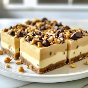 To make these tasty peanut butter frozen yogurt bars, you will need: - 2 cups plain Greek yogurt - 1/2 cup creamy peanut butter - 1/4 cup honey or maple syrup - 1 teaspoon vanilla extract - 1/2 cup dark chocolate chips (optional) - 1/4 cup chopped nuts (like almonds or peanuts) for topping You can swap ingredients based on your tastes or needs. Here are some ideas: - Greek yogurt: Use regular yogurt if you want a milder taste. - Peanut butter: Almond butter or sunflower seed butter works well too. - Honey or maple syrup: Agave syrup is a great alternative for sweetness. - Dark chocolate chips: Try white chocolate chips or dried fruit for a twist. - Chopped nuts: Any nuts you like can be used, or leave them out entirely. These bars are not just tasty; they&rsquo;re also packed with nutrients. Here&rsquo;s a quick look at what you get from one bar (based on 12 servings): - Calories: ~150 - Protein: ~5g - Carbohydrates: ~12g - Fats: ~9g - Fiber: ~1g These numbers may vary based on the specific ingredients you choose. Enjoying these bars gives you a sweet treat that&rsquo;s also good for you! {{ingredient_image_2}} First, grab a large mixing bowl. You need to mix the main ingredients here. Add 2 cups of plain Greek yogurt. Then, include 1/2 cup of creamy peanut butter. Next, pour in 1/4 cup of honey or maple syrup for sweetness. Don&rsquo;t forget 1 teaspoon of vanilla extract for flavor! Now, use a whisk or spatula to blend everything together. Make sure the mixture is smooth and creamy. This step is key for tasty bars! Now, let&rsquo;s prepare the baking dish. Take an 8x8 inch dish and line it with parchment paper. Ensure the paper hangs over the edges. This makes it easy to lift the bars out later. It is a little trick that saves time and mess. Once the dish is ready, we can move on to the next step. Pour the yogurt mixture into the lined baking dish. Use a spatula to spread it evenly. Make sure it fills all corners. If you want, sprinkle 1/2 cup of dark chocolate chips and 1/4 cup of chopped nuts on top. Gently press them down so they stick. Cover the dish tightly with plastic wrap or foil. This keeps out freezer odors. Now, place it in the freezer. Let it freeze for at least 4 hours. Once fully frozen, you can lift it out using the parchment paper. Cut into squares or bars and enjoy! To get smooth and creamy bars, use plain Greek yogurt. It has a thick texture that works great. Mix it well with peanut butter, honey, and vanilla. Whisk until no lumps remain. If you want it creamier, let the bars sit out for a few minutes after freezing. This makes them easier to cut and enjoy. Serve these bars on a bright plate. For a fun touch, drizzle melted peanut butter on top. You can also add sliced bananas or fresh berries for extra flavor. These bars are great for parties or a hot day. They are easy to grab and eat. You can make these bars ahead of time. They freeze well for up to two weeks. Just cover them tightly in plastic wrap or foil. When you're ready to eat, take them out and let them sit for a few minutes. This way, they will be soft enough to cut. Perfect for quick snacks or treats! Pro Tips Chill Your Bowl: Before mixing the yogurt base, chill your mixing bowl in the freezer for about 10 minutes. This helps keep the mixture cold, which is especially beneficial if your kitchen is warm. Experiment with Flavors: Feel free to customize the flavor by adding ingredients like cocoa powder, cinnamon, or even a splash of espresso for a unique twist on the classic peanut butter flavor. Layering: For a fun presentation, consider layering your yogurt mixture with fruit puree or jam before freezing. This adds a beautiful visual element and extra flavor. Serving Suggestions: For an extra treat, serve these bars with fresh fruit or a scoop of your favorite ice cream on the side for a delightful dessert pairing. {{image_4}} You can easily swap peanut butter for other nut butters. Almond butter works great. Cashew butter adds a nice, creamy texture. Sunflower seed butter is a good choice for nut-free diets. Just keep the same amount, about 1/2 cup. This way, you keep that creamy base while changing the flavor. Want to jazz up your bars? Try adding fruits! Sliced bananas, strawberries, or blueberries mix well. You can blend them into the yogurt mixture or layer them on top. You might also add flavorings like cocoa powder or cinnamon. Just start with a tablespoon and adjust to taste. This adds a fun twist while keeping the treat healthy. To make a dairy-free version, choose non-dairy yogurt. Options like coconut yogurt or almond yogurt work well. Use the same amount, about 2 cups. Make sure your nut butter is also dairy-free. This way, you can enjoy these yummy bars without any dairy. It's an easy swap that still tastes amazing! To store your Peanut Butter Frozen Yogurt Bars, use an airtight container. Place a layer of parchment paper between the bars. This keeps them from sticking together. Make sure to cover the container well to prevent freezer burn. If you do not have a container, wrap each bar tightly in plastic wrap. These bars stay fresh in the freezer for up to two weeks. For best taste, eat them within the first week. If you want to make a larger batch, keep them in the freezer. Just remember to check for any freezer odors. If you notice any, it may affect the flavor of your bars. These bars are best enjoyed frozen. However, if you want a softer treat, let them sit at room temperature for a few minutes. This makes them easier to bite into. Do not microwave them; it can change the texture and melt the bars. Enjoy your tasty treat as is! Yes, you can use non-dairy yogurt for these bars. Look for a plain, unsweetened option. Almond, coconut, or soy yogurts work well. These alternatives help keep the recipe creamy. Just make sure the yogurt has a similar texture to Greek yogurt. This way, you still get that rich, smooth taste. To cut down on sugar, you can reduce the honey or maple syrup. Start with 2 tablespoons instead of 1/4 cup. You can also use a sugar substitute, like stevia or monk fruit. Just remember to adjust to your taste. The bars will still taste great with less sweetness. You can find pre-made peanut butter frozen yogurt bars in many grocery stores. Check the frozen dessert aisle. Brands like So Delicious and Enlightened offer tasty options. You can also look online for more choices. Just make sure to read the labels for ingredients and sugar content. In this post, we covered how to make tasty frozen yogurt bars. We explored ingredients, mentioned swaps, and shared nutrition facts. Then, we walked through mixing, prepping, and freezing. I offered tips for the best texture and serving ideas. We explored fun variations with nut butters and fruits. Lastly, I provided smart storage tips. These frozen treats are easy to make and great for any time. Enjoy them fresh, or store them for later!