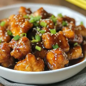 - 1 lb (450g) boneless, skinless chicken thighs, cut into bite-sized pieces - 1/3 cup honey - 1/4 cup low-sodium soy sauce (or regular, based on preference) - 3 cloves garlic, finely minced - 1 tablespoon fresh ginger, finely minced - 1 tablespoon cornstarch - 2 tablespoons cold water - 1 tablespoon sesame oil - 1/2 teaspoon freshly ground black pepper - Chopped green onions, for garnish - Sesame seeds, for garnish If you want to switch things up, here are some easy swaps: - Chicken thighs: Use chicken breasts instead for a leaner option. - Honey: Maple syrup works great for a different sweetness. - Soy sauce: Try coconut aminos for a soy-free option. - Ginger: Ground ginger can replace fresh ginger in a pinch. - Sesame oil: Olive oil can work, but it will change the flavor a bit. You will need a few tools to make this recipe easy: - Medium bowl for mixing the marinade - Large skillet for cooking the chicken - Whisk or fork for blending ingredients - Measuring cups and spoons for accuracy - Knife and cutting board for prepping chicken and garlic {{ingredient_image_2}} To start, grab a medium bowl. Add 1/3 cup of honey, 1/4 cup of soy sauce, and 3 minced garlic cloves. Next, add 1 tablespoon of minced ginger and 1/2 teaspoon of black pepper. Whisk these ingredients together until they blend well. This marinade gives your chicken bites a sweet and savory flavor. Now, take 1 pound of boneless, skinless chicken thighs. Cut them into bite-sized pieces. Add the chicken to the bowl with the marinade. Make sure each piece gets coated. Cover the bowl tightly and place it in the fridge. Let it marinate for at least 30 minutes. You can leave it for up to 2 hours for more flavor. After marinating, remove the chicken from the fridge. Drain the chicken, but save the marinade for later. Heat 1 tablespoon of sesame oil in a large skillet over medium-high heat. Once hot, add the chicken bites in a single layer. Cook for about 6 to 8 minutes. Stir occasionally until the chicken turns golden brown and is no longer pink inside. While the chicken cooks, take the reserved marinade. In a small bowl, mix 1 tablespoon of cornstarch with 2 tablespoons of cold water until smooth. Pour this mixture into the skillet with the cooked chicken. Stir well and let it simmer for 2 to 3 minutes. This will thicken the sauce and coat the chicken bites nicely. To get the best flavor, let the chicken marinate. I recommend marinating for at least 30 minutes. If you have time, go for two hours. This step gives the chicken more taste. Use fresh ginger and garlic for a bright kick. Always whisk the marinade until smooth. For perfect texture, cook the chicken in small batches. This way, the bites brown nicely. Make sure your skillet is hot before adding the chicken. Stir occasionally, but don&rsquo;t overcrowd the pan. This helps keep them juicy and tender inside. Serve the chicken bites on a stylish platter. Top them with chopped green onions and sesame seeds. This adds color and crunch. Pair with rice or noodles for a complete meal. You can also serve them as a tasty appetizer at your next gathering. Pro Tips Marination Time: For optimal flavor, marinate the chicken for at least 1 hour. If time permits, let it sit overnight in the refrigerator to enhance the taste even further. Thickening the Sauce: When adding cornstarch to the sauce, ensure it's fully dissolved in cold water to prevent lumps. This will give you a smooth and glossy finish. Cooking Temperature: Make sure your skillet is hot enough before adding the chicken. This helps achieve a nice golden-brown crust while keeping the inside juicy. Garnishing: For an extra pop of flavor, consider adding crushed red pepper flakes or a squeeze of lime juice over the finished dish before serving. {{image_4}} You can add vegetables to your honey garlic chicken bites. This not only adds color but also boosts nutrition. Try adding bell peppers, broccoli, or snap peas. Cut them into small pieces. Saut&eacute; them in the skillet before adding the chicken. This way, they get tender and soak up the flavor. The veggies will add a nice crunch, making each bite more enjoyable. For those who like heat, you can spice things up. Just add red pepper flakes or sriracha to the marinade. Start with a small amount and taste. You can always add more if you want extra heat. This variation gives a delightful kick to the sweet honey flavor. It makes your dish more exciting and perfect for spice lovers. If you need a gluten-free option, substitute regular soy sauce with gluten-free soy sauce or tamari. This keeps the flavor strong without gluten. Make sure to check all your ingredients. Cornstarch is naturally gluten-free, so you can use it safely. Your honey garlic chicken bites will still taste amazing and be safe for those with gluten issues. You can store any leftover honey garlic chicken bites in an airtight container. Make sure to let them cool first. Place them in the fridge for up to three days. This keeps them fresh and tasty for your next meal. To reheat, use a skillet over medium heat. Add a splash of water or oil to keep them moist. Stir until the bites are warm all the way through. You can also use a microwave. Heat in short bursts, checking often to avoid drying them out. If you want to freeze the chicken bites, let them cool completely first. Place them in a freezer-safe container or bag. They can stay in the freezer for up to three months. When ready to eat, thaw in the fridge overnight, then reheat as explained above. This way, you can enjoy a quick meal anytime! Yes, you can use chicken breast. It will work well, but thighs have more flavor. Thighs remain juicy and tender when cooked. Chicken breast can dry out more easily. You can marinate chicken for 30 minutes to 2 hours. A shorter time gives a light flavor. A longer time allows the flavors to soak in more. Just don&rsquo;t exceed 2 hours, as the texture may change. You can serve these bites with rice, noodles, or a fresh salad. Steamed broccoli or green beans also pair well. For a fun twist, try them in a wrap with veggies. To make the sauce less sweet, reduce the honey. You can also add a bit more soy sauce. If you want it sweeter, just add more honey. Taste as you go to find your balance. Yes, you can use an air fryer for this recipe. Cook the chicken bites at 375&deg;F for about 10-12 minutes. Shake the basket halfway through for even cooking. The result will be crispy and delicious! This blog post covered how to make honey garlic chicken bites. We looked at the ingredients and equipment needed, plus how to marinate and cook the chicken. I shared tips for flavor and texture, along with fun variations. We also talked about storing leftovers and reheating them later. In the end, you can easily make this dish your own. With simple swaps or tweaks, you'll enjoy tasty bites every time!