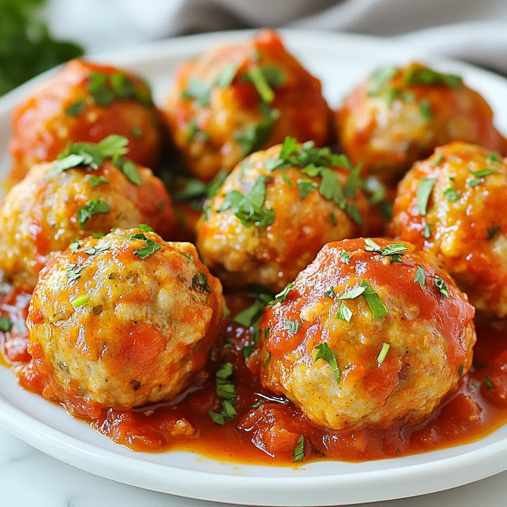 Keto Turkey Meatballs Flavorful and Simple Recipe